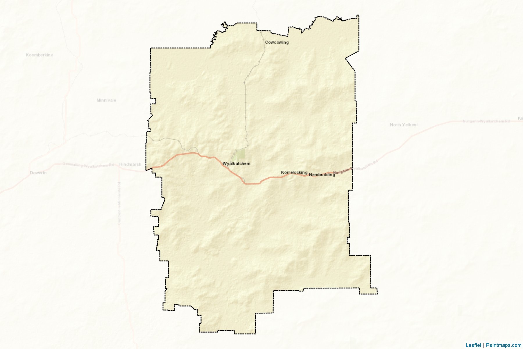 Wyalkatchem (Western Australia) Map Cropping Samples-2