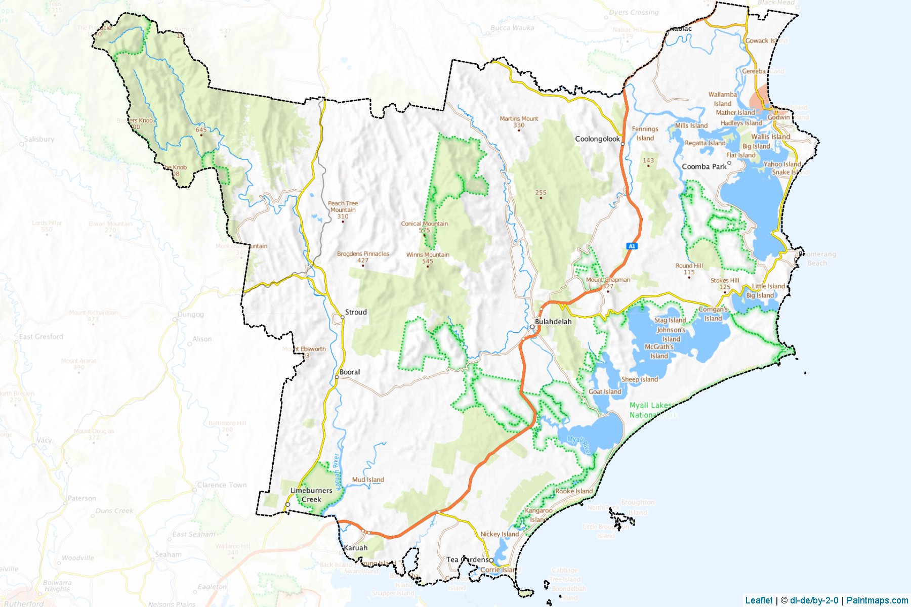 Great Lakes (New South Wales) Map Cropping Samples-1