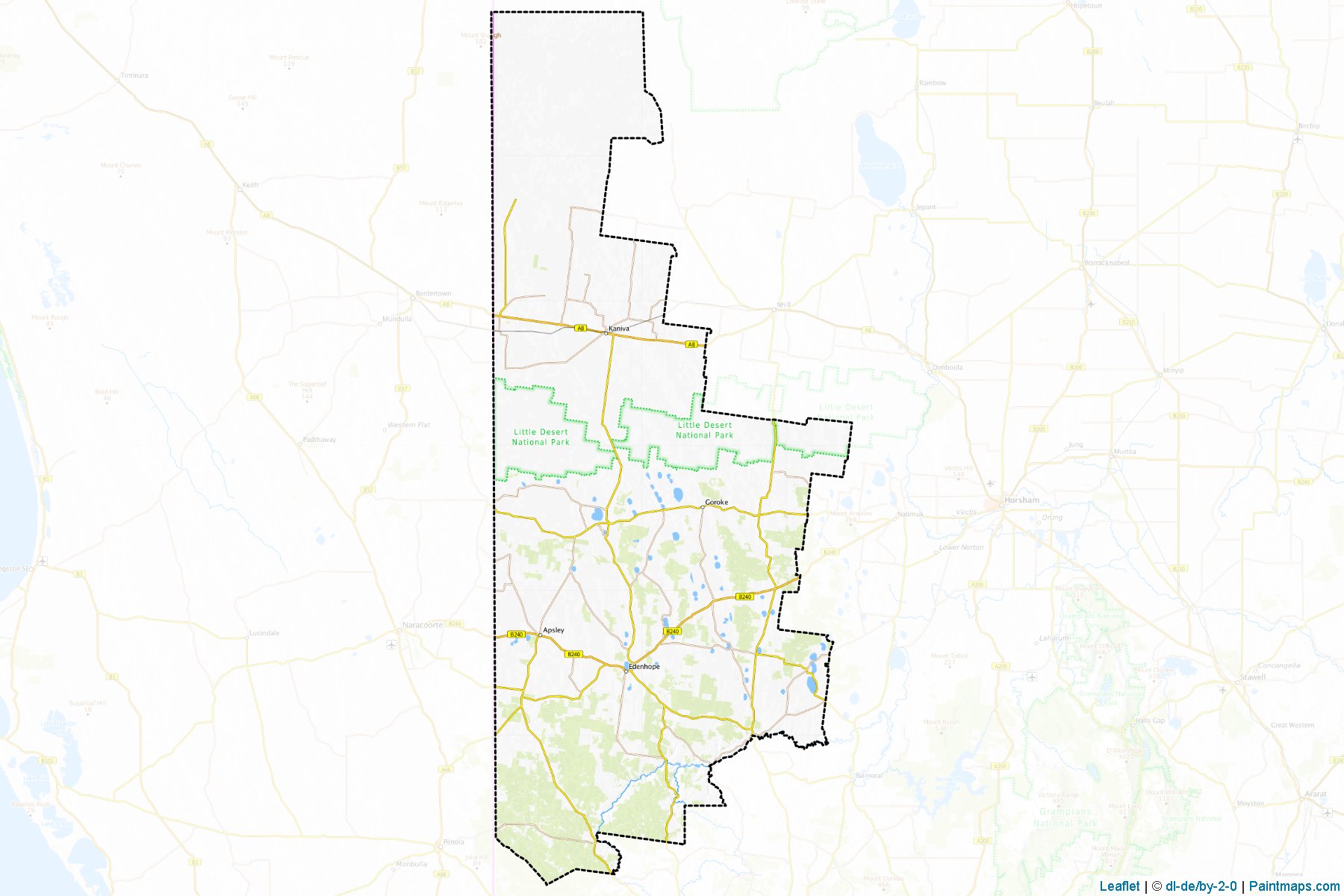 West Wimmera (Victoria) Map Cropping Samples-1