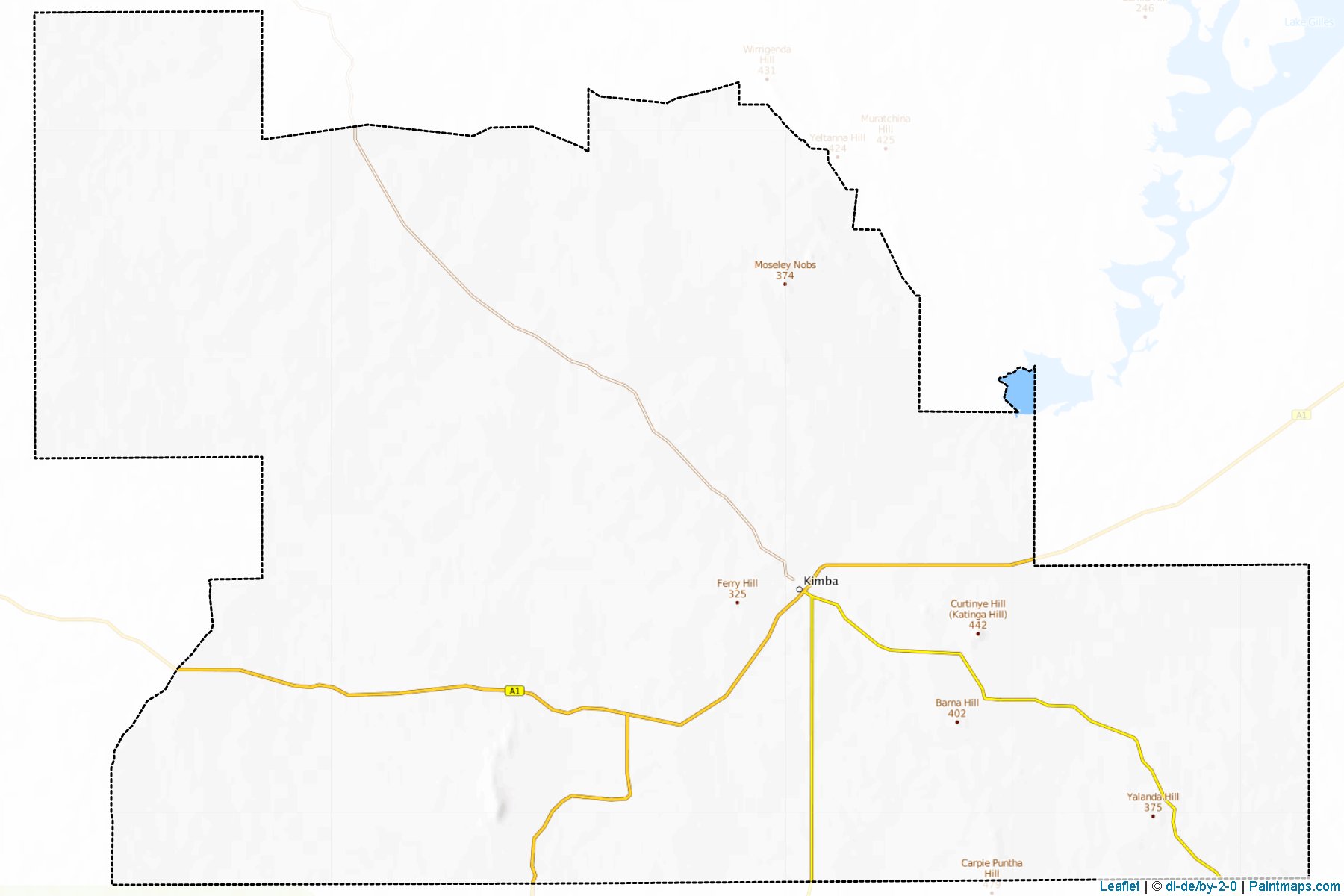 Kimba (South Australia) Map Cropping Samples-1