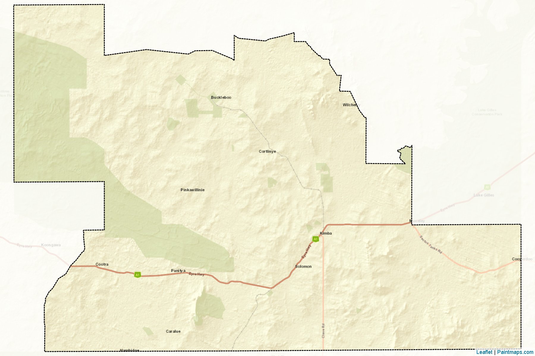 Kimba (South Australia) Map Cropping Samples-2