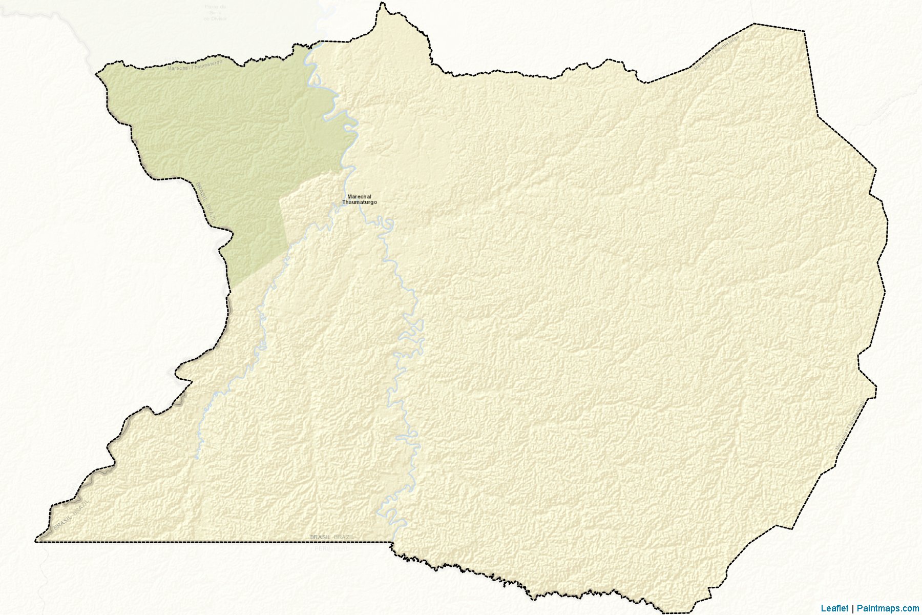 Marechal Thaumaturgo (Acre) Map Cropping Samples-2