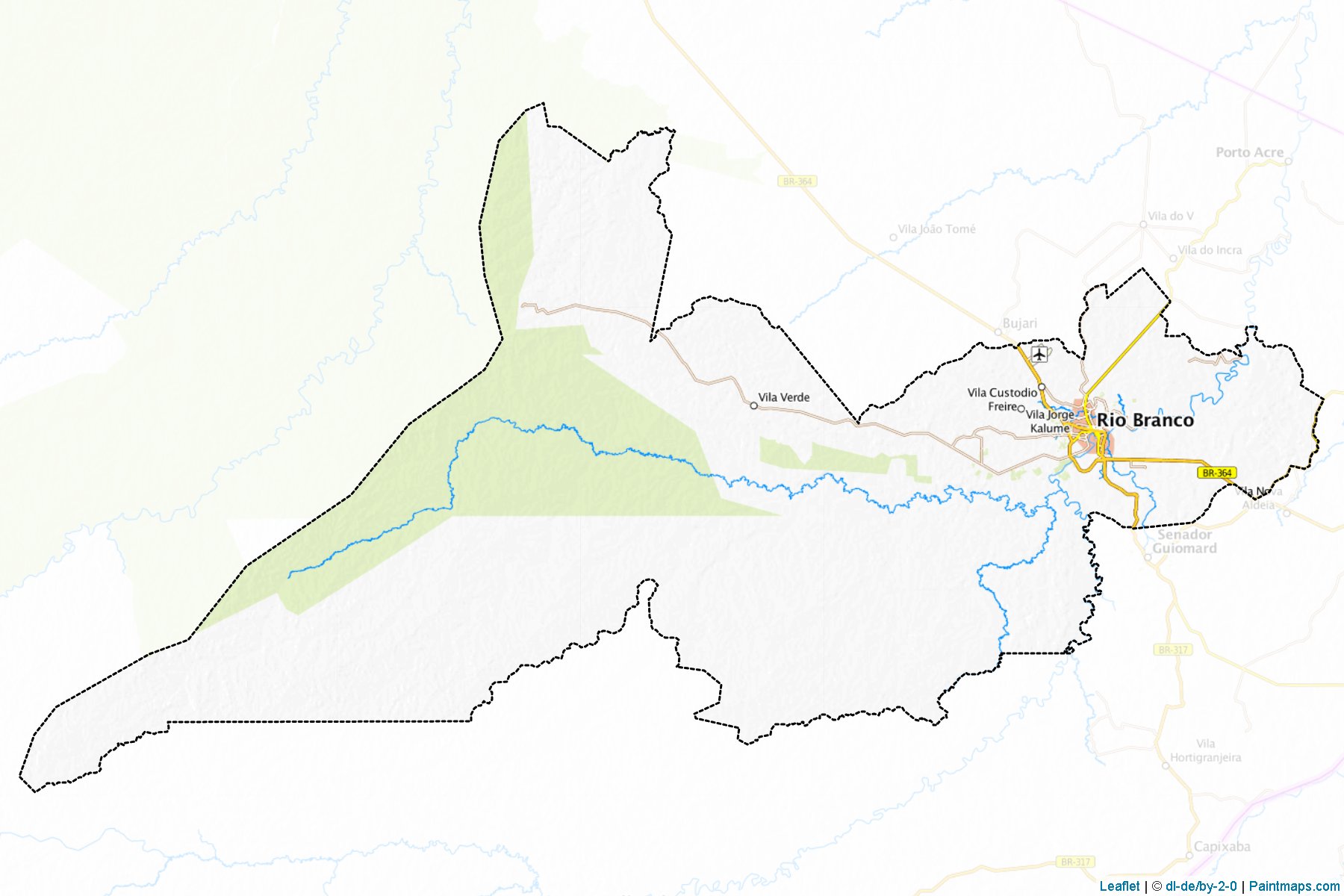 Rio Branco (Acre) Map Cropping Samples-1