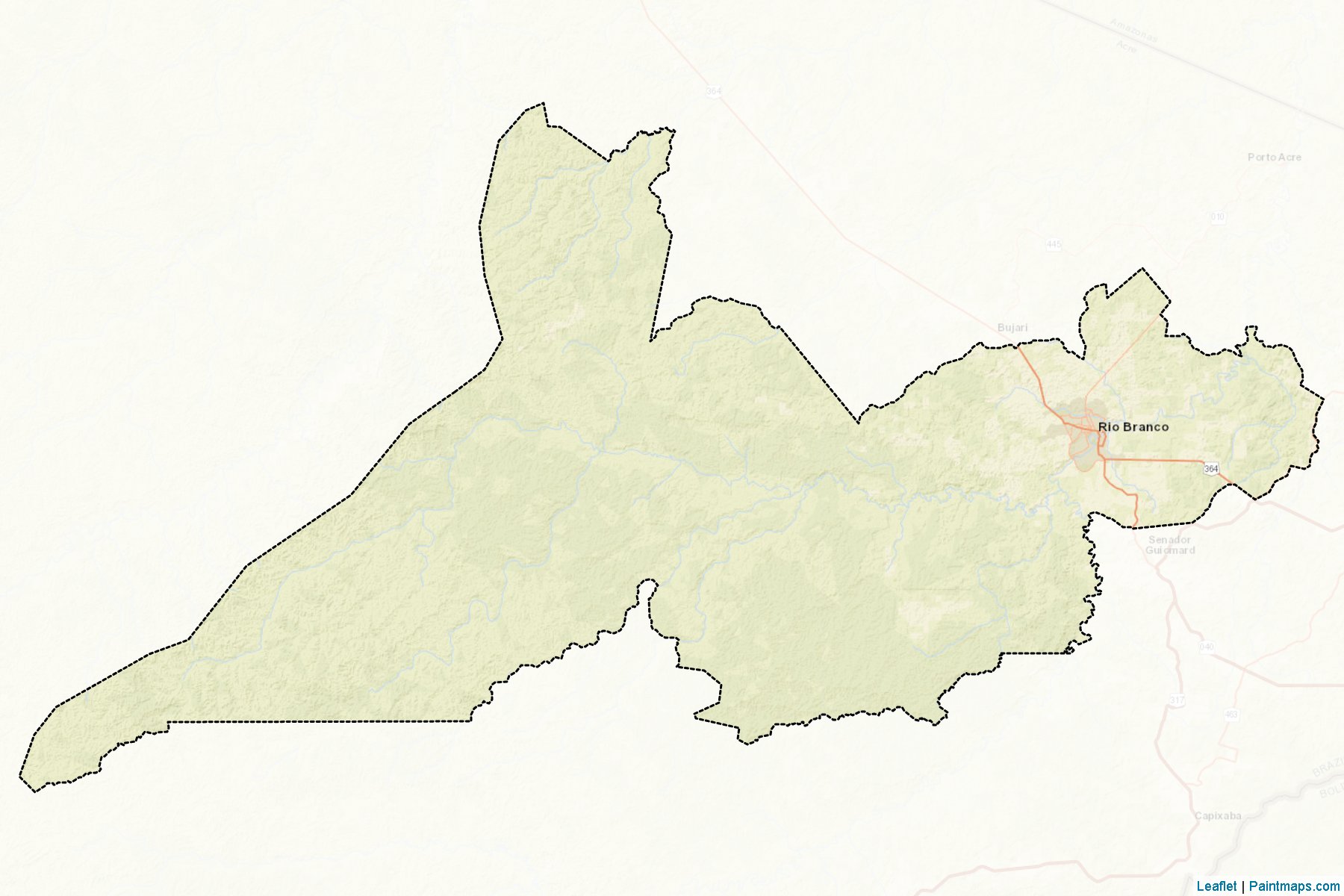 Rio Branco (Acre) Map Cropping Samples-2