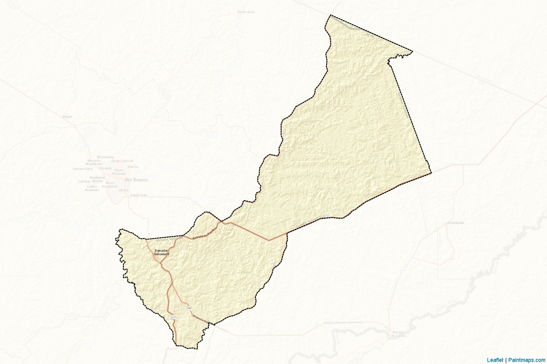 Senador Guiomard (Acre) Map Cropping Samples-2