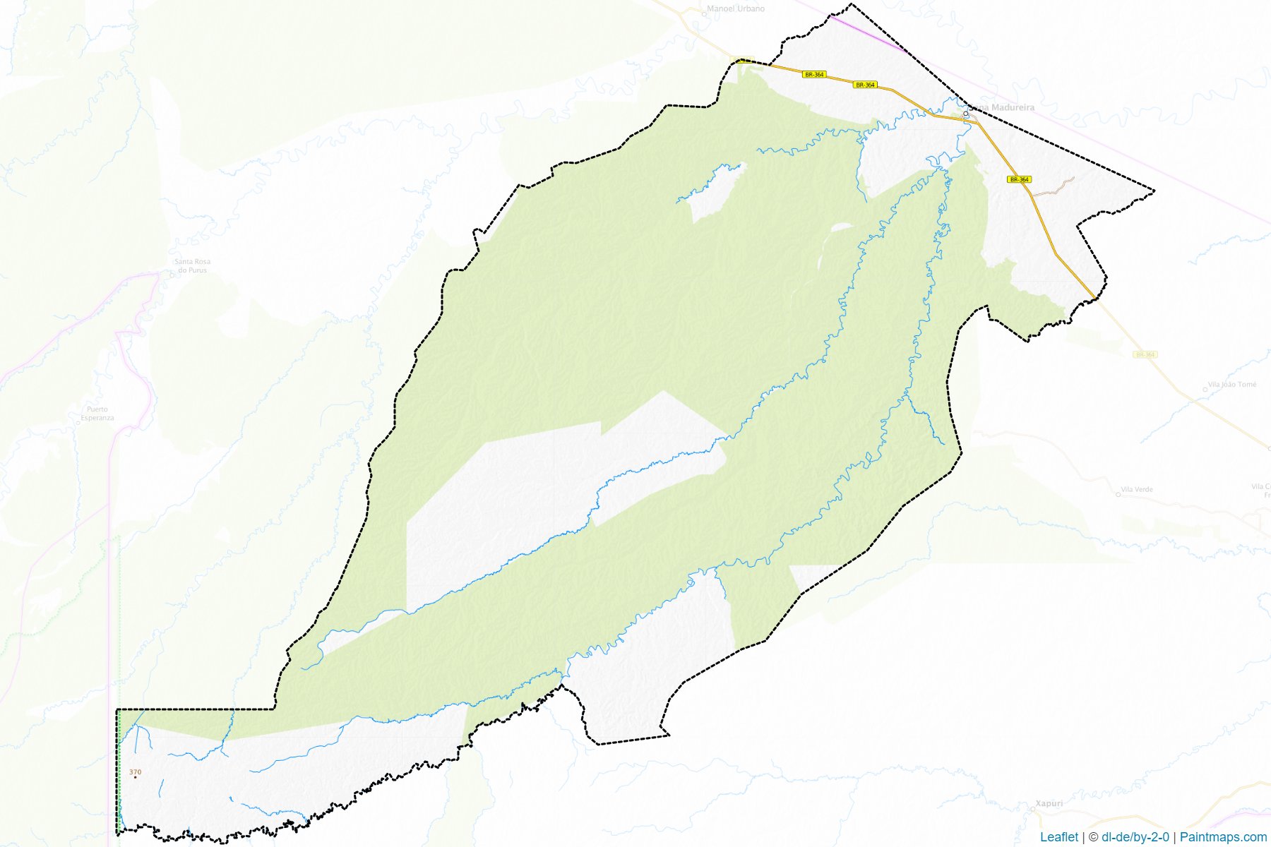 Sena Madureira (Acre) Map Cropping Samples-1