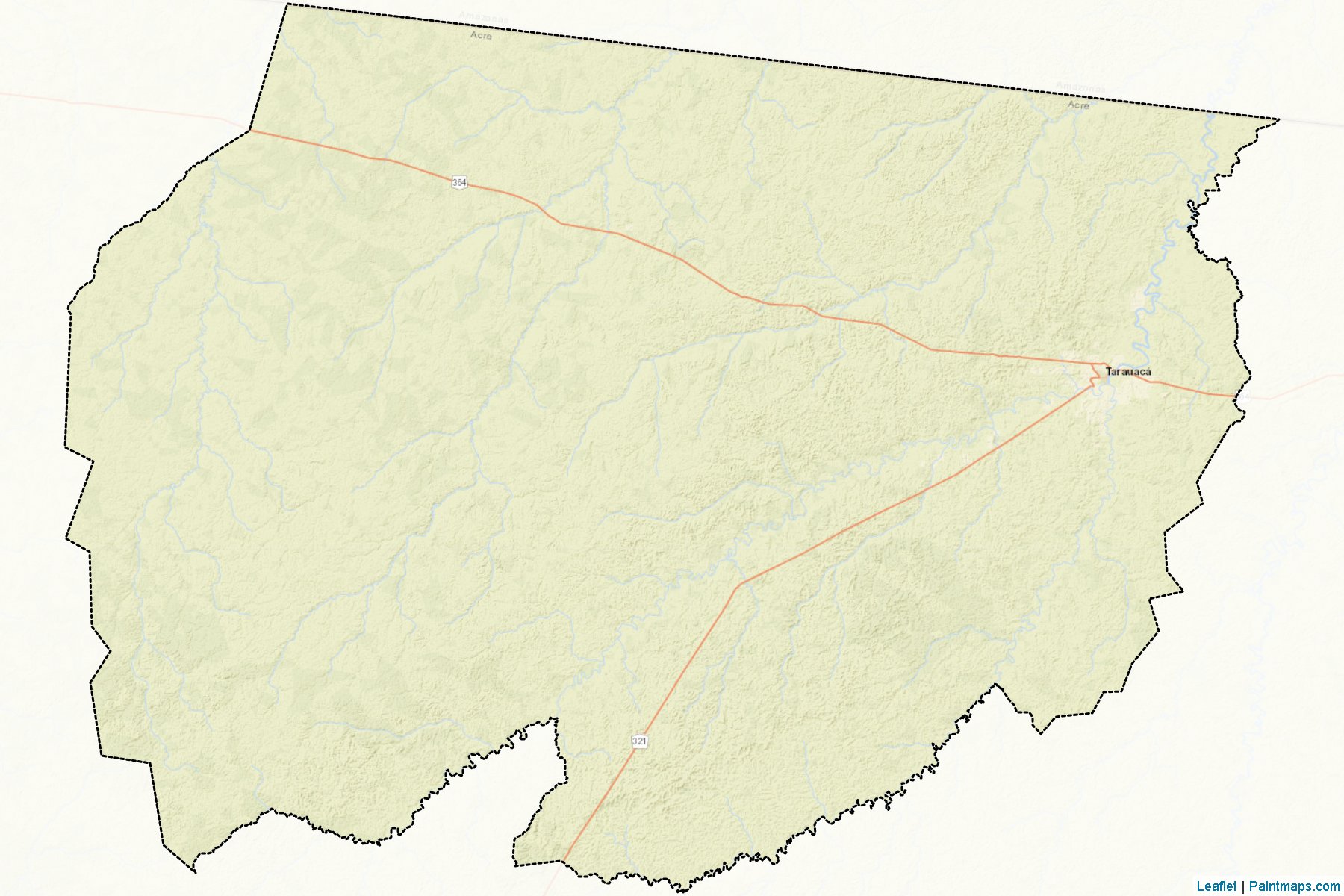 Tarauaca (Acre) Map Cropping Samples-2