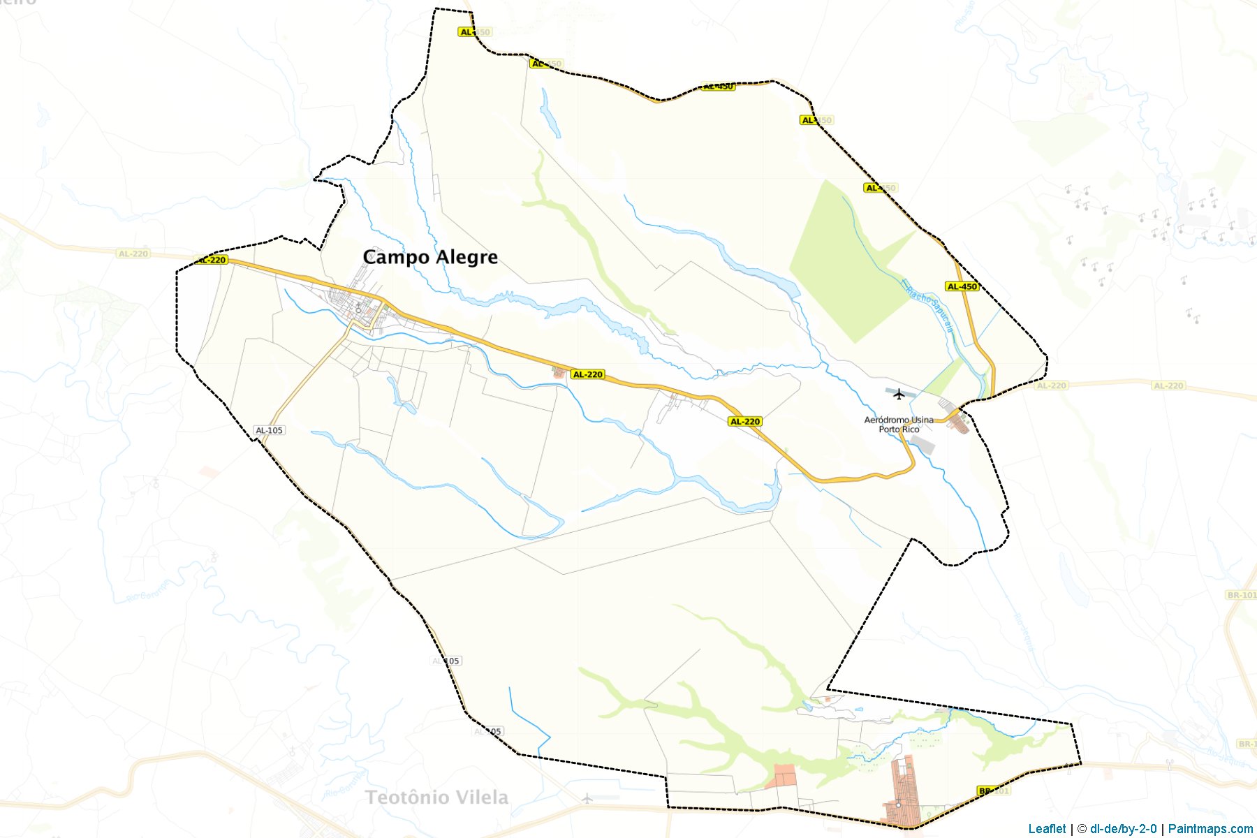 Campo Alegre (Alagoas) Map Cropping Samples-1