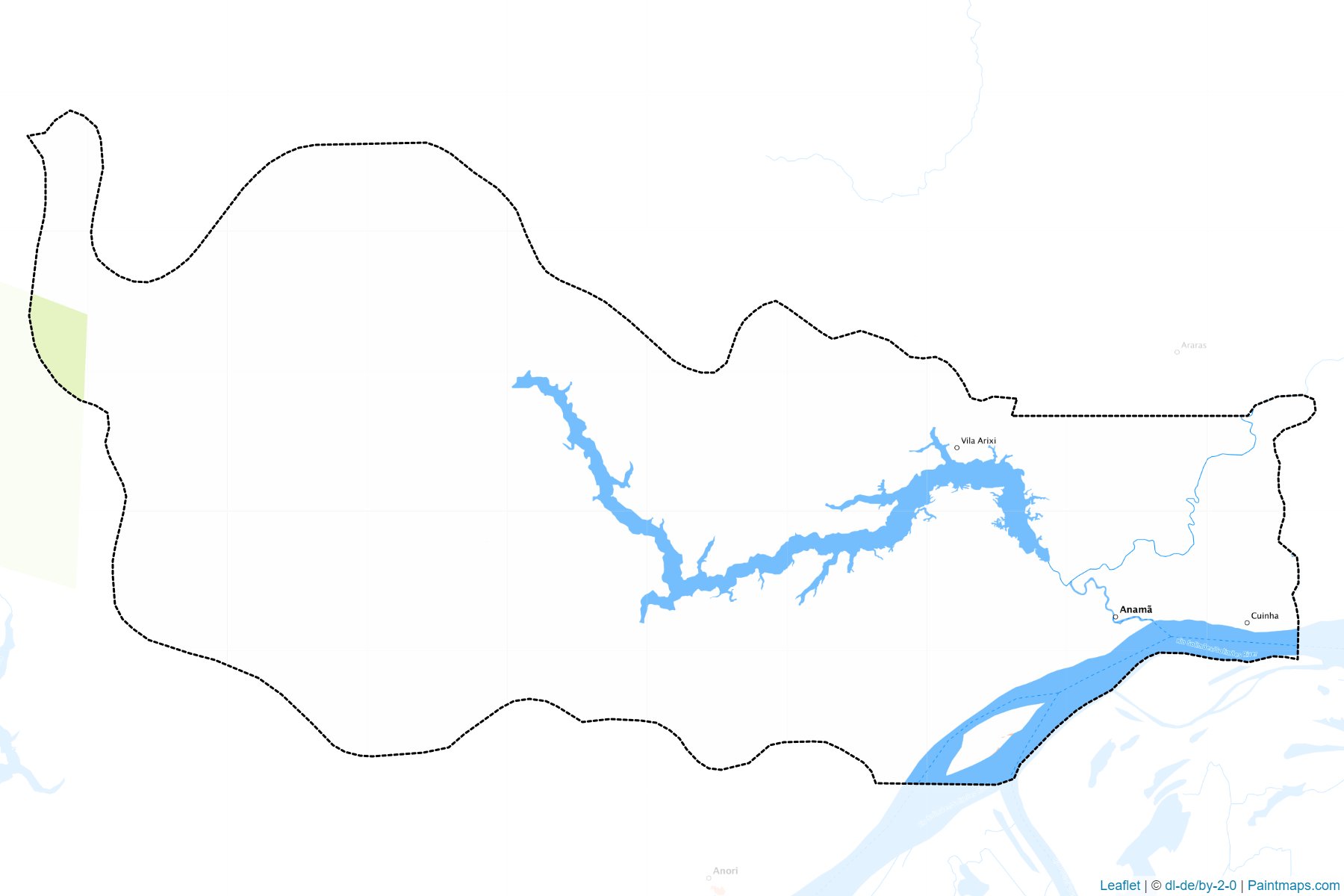 Anama (Amazonas) Haritası Örnekleri-1