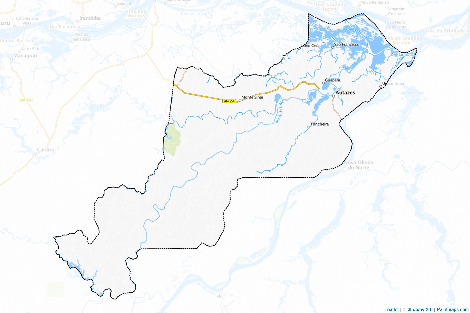 Muestras de recorte de mapas Autazes (Amazonas)-1