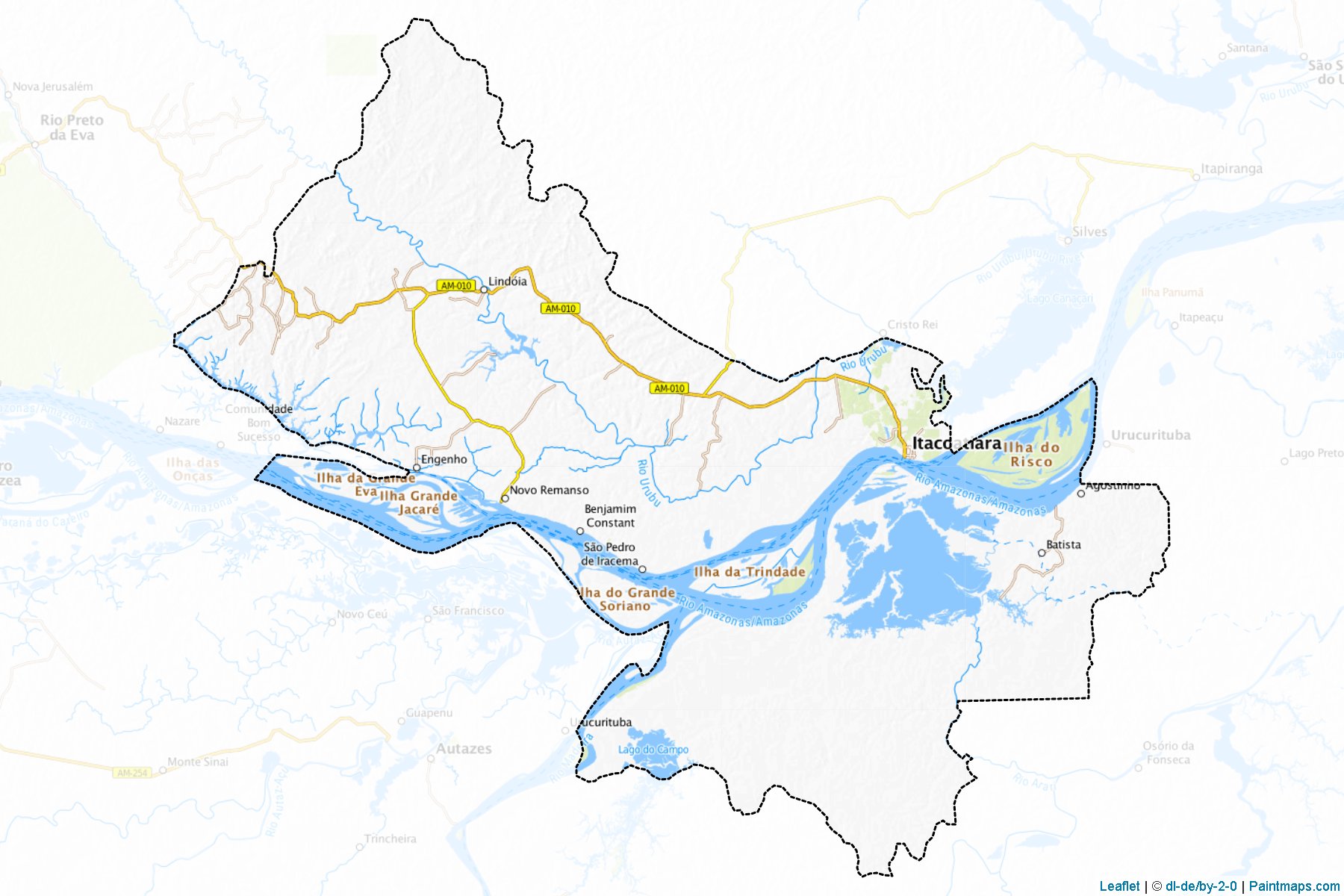 Itacoatiara (Amazonas) Map Cropping Samples-1