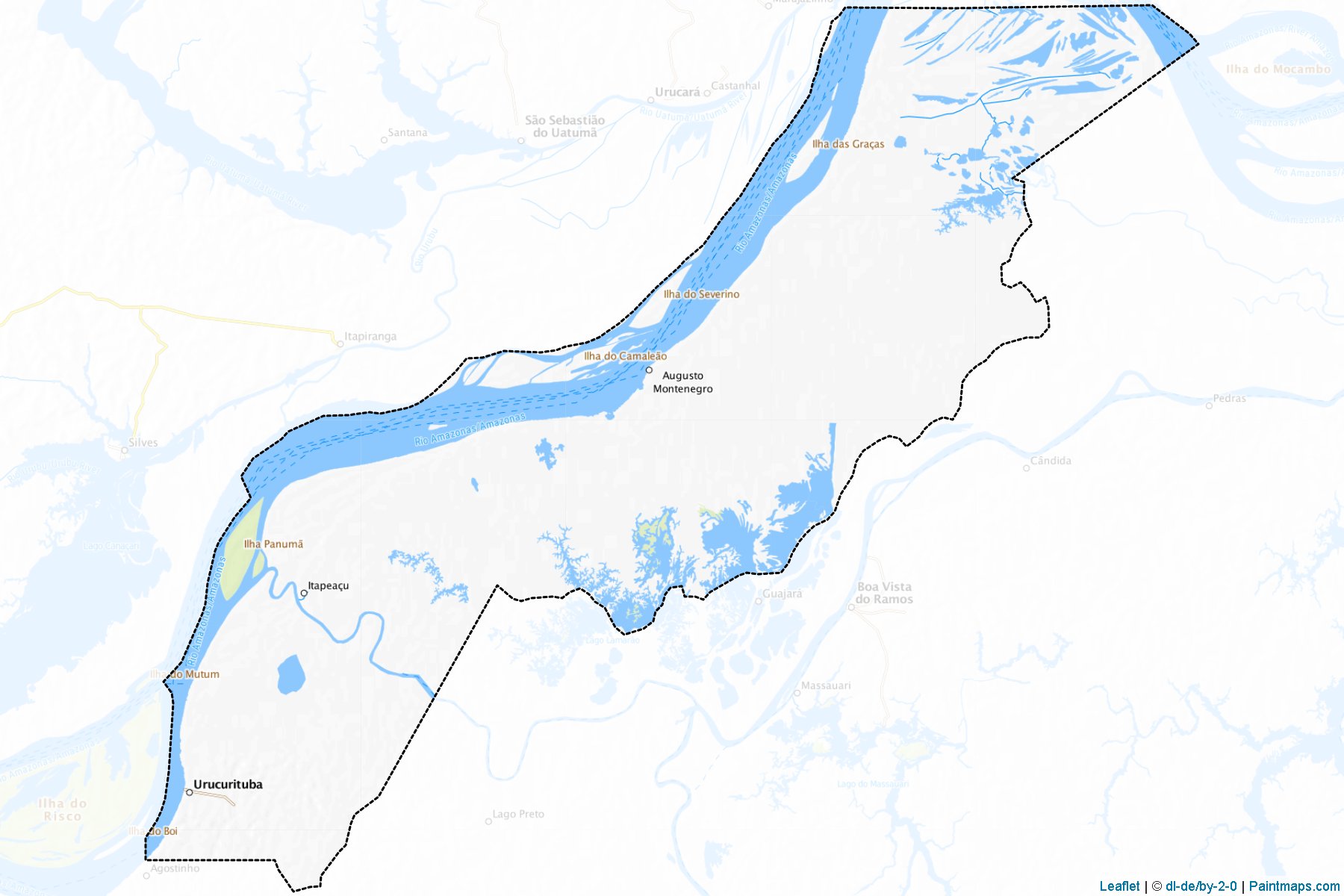 Urucurituba (Amazonas) Map Cropping Samples-1