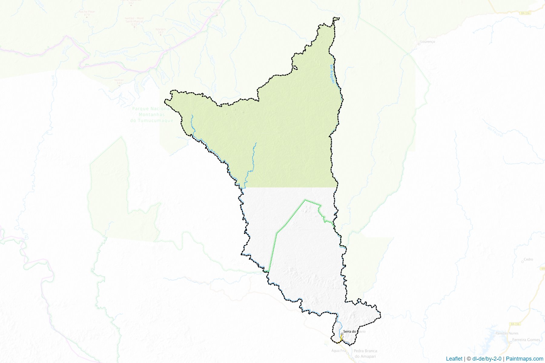 Serra do Navio (Amapa) Map Cropping Samples-1