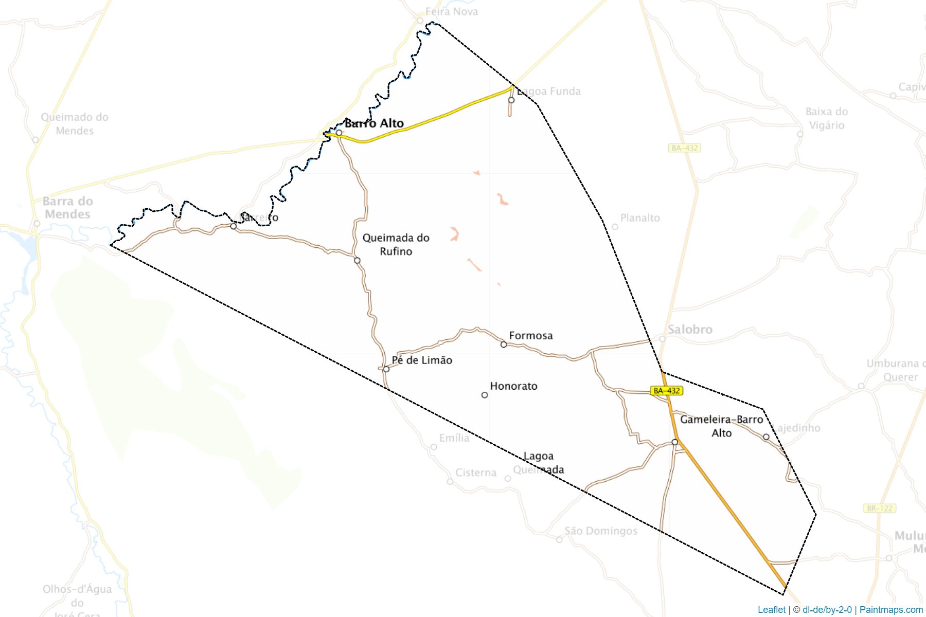 Barro Alto (Bahia) Map Cropping Samples-1