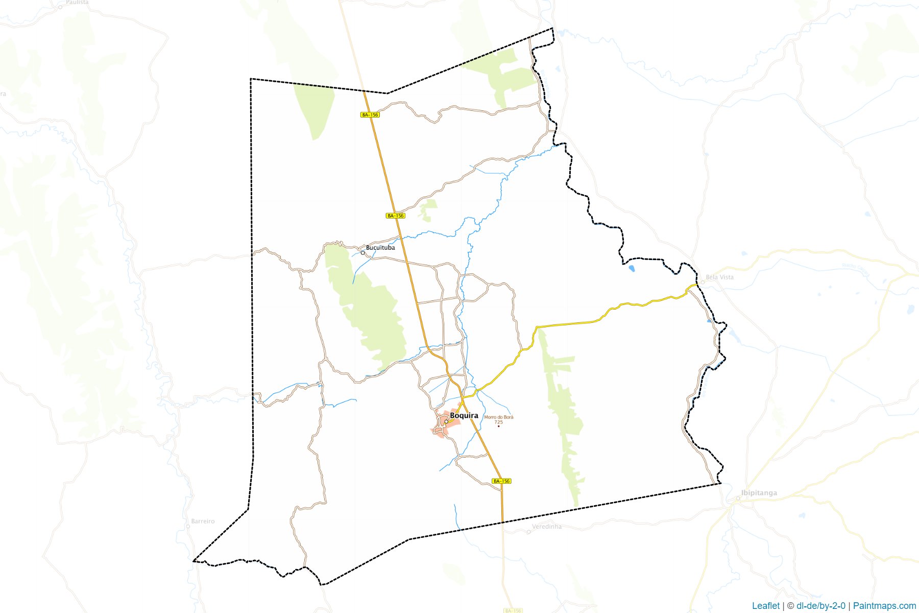 Muestras de recorte de mapas Boquira (Bahia)-1