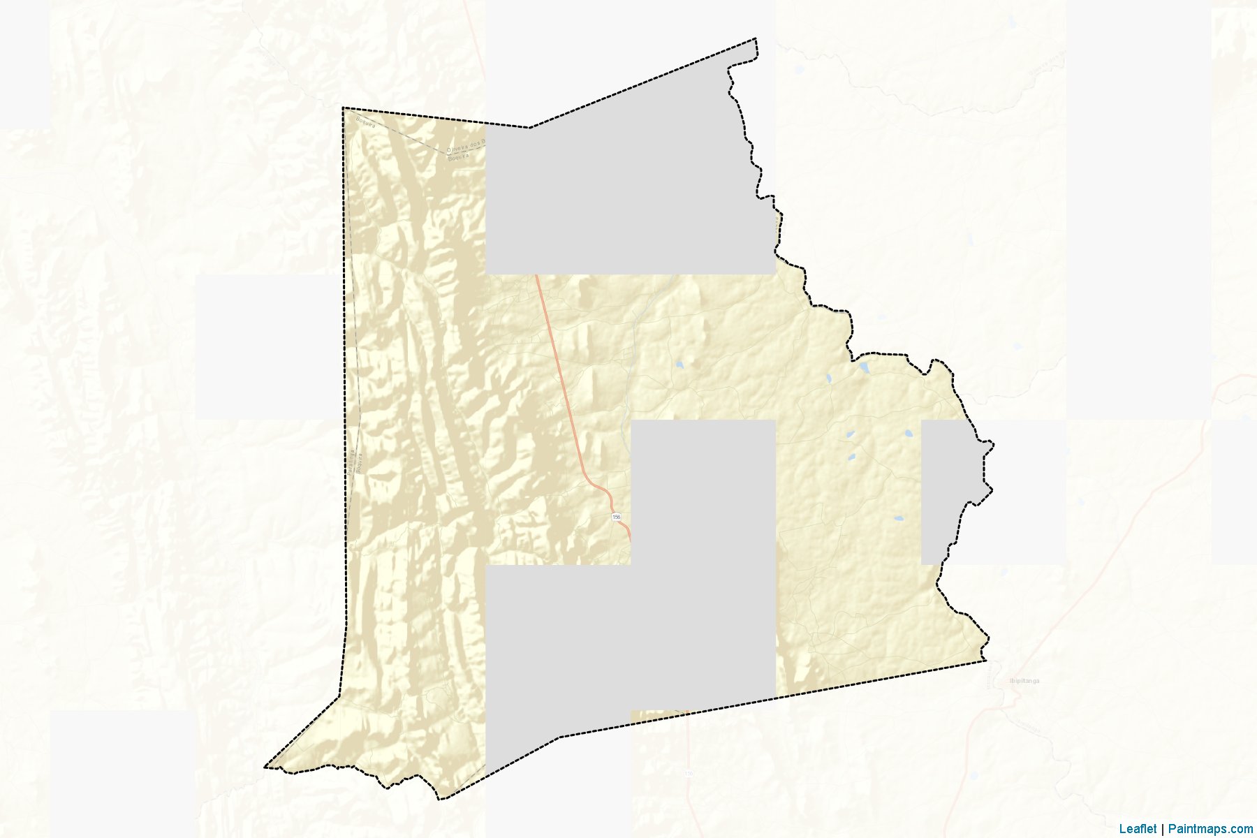 Muestras de recorte de mapas Boquira (Bahia)-2