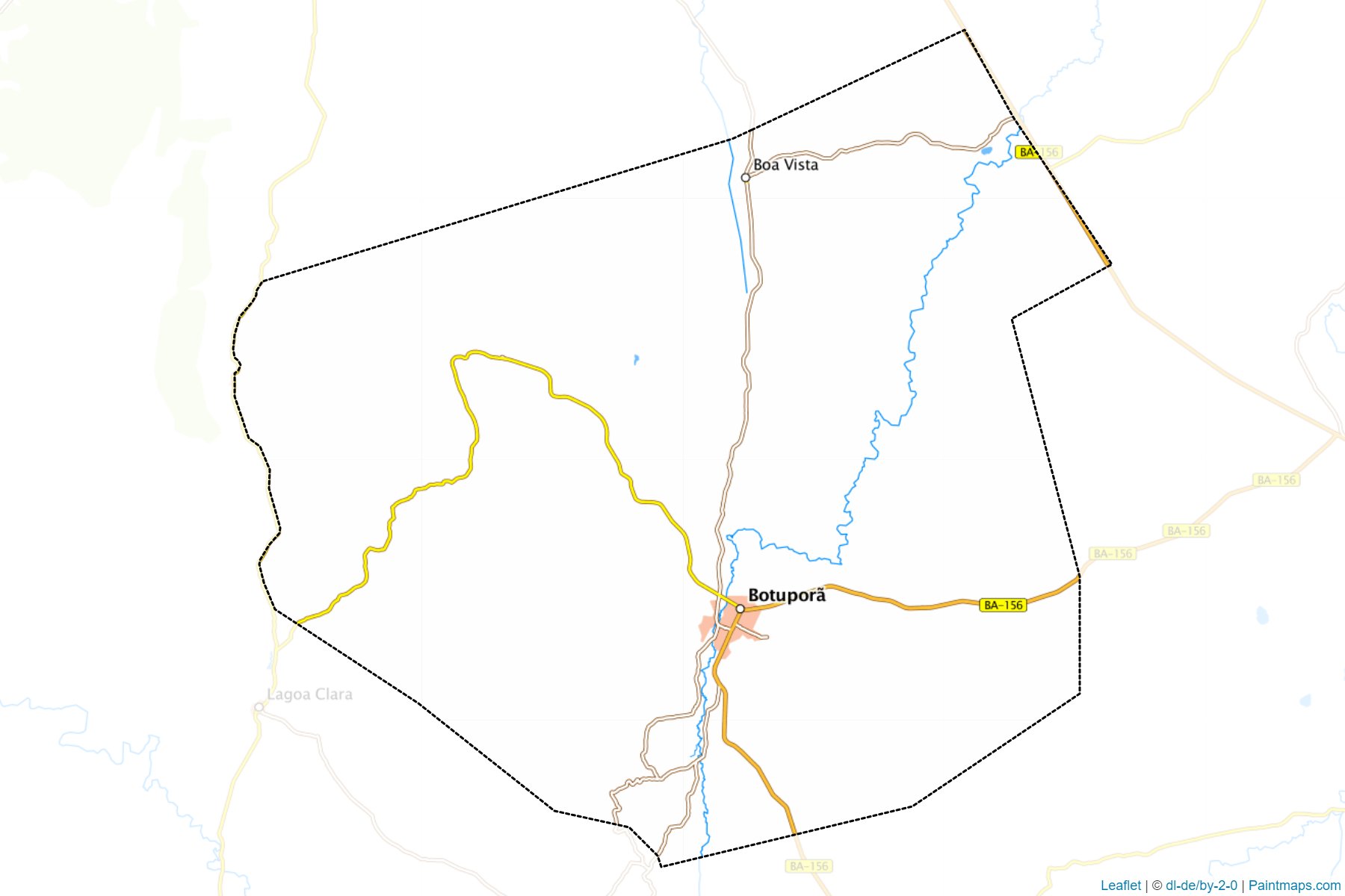 Muestras de recorte de mapas Botupora (Bahia)-1