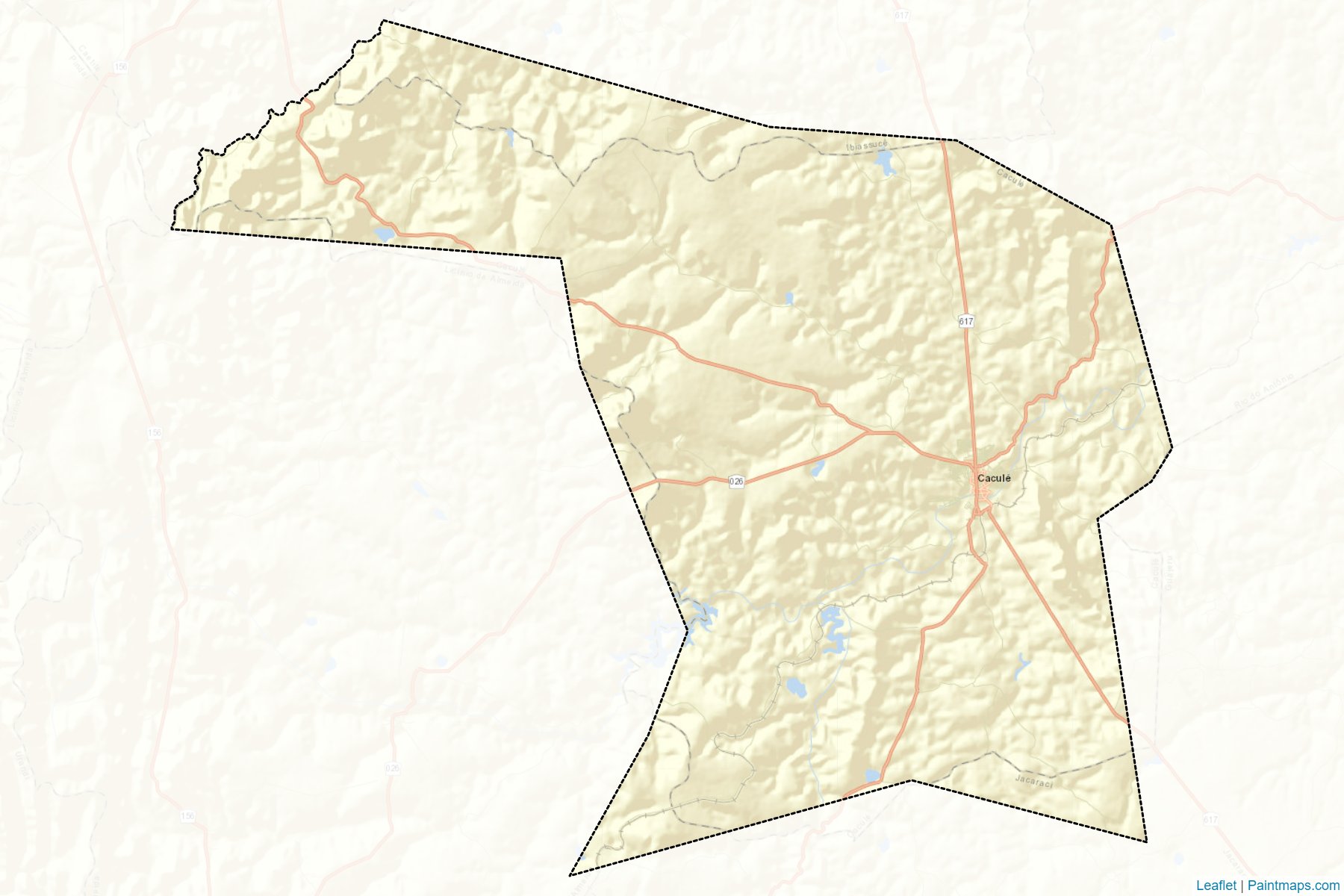 Muestras de recorte de mapas Cacule (Bahia)-2