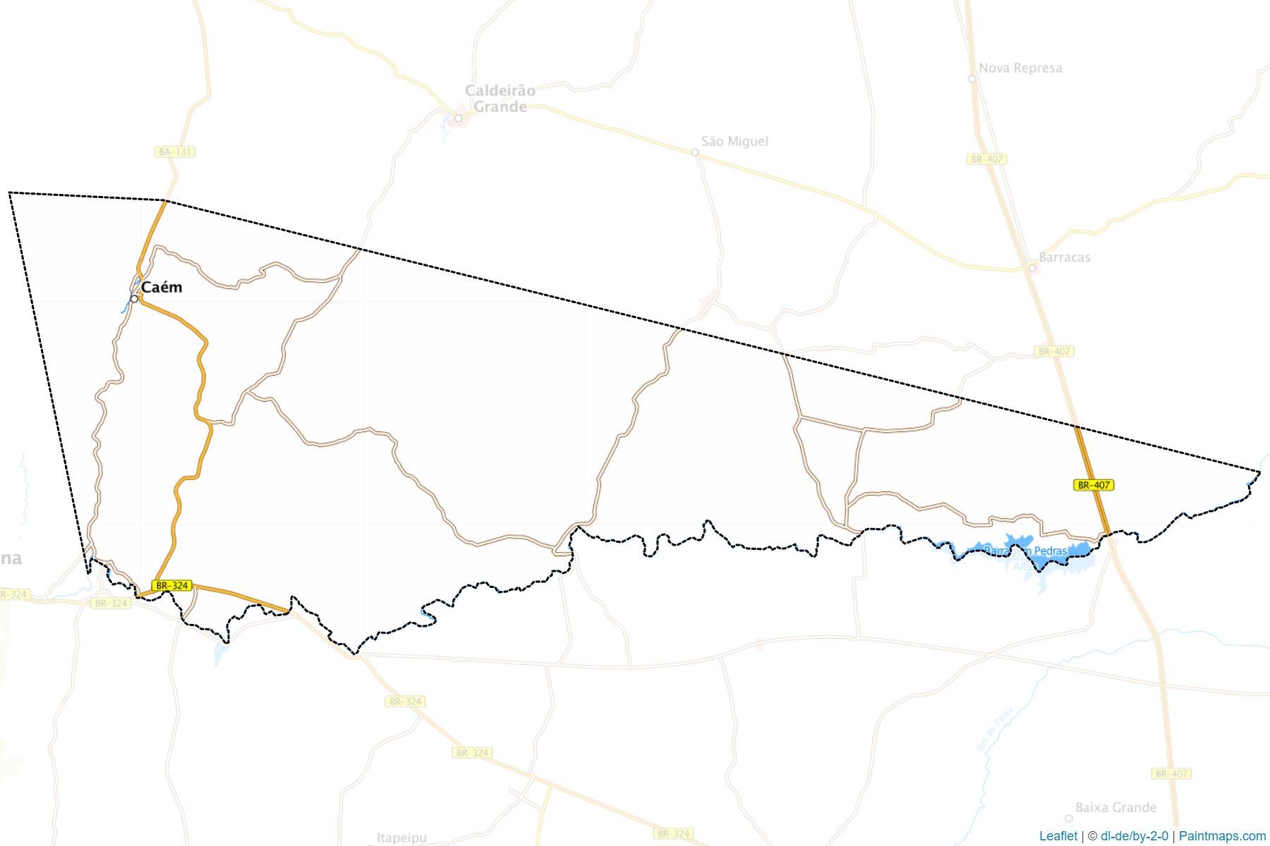 Muestras de recorte de mapas Caem (Bahia)-1