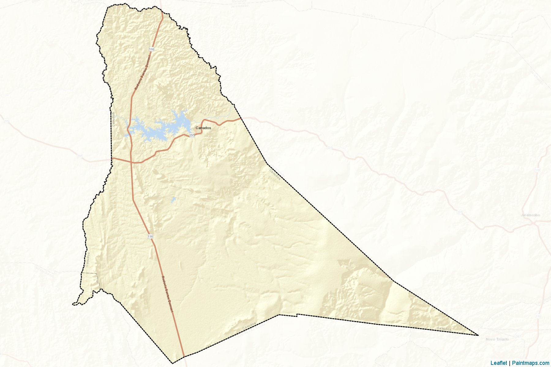 Muestras de recorte de mapas Canudos (Bahia)-2