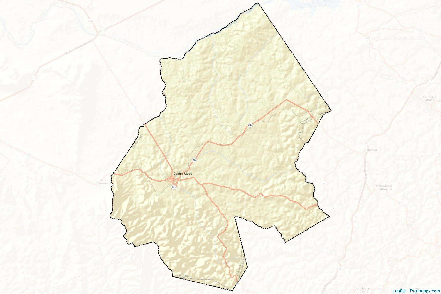 Muestras de recorte de mapas Castro Alves (Bahia)-2