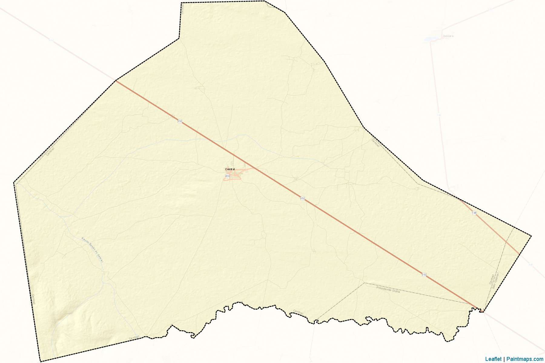 Muestras de recorte de mapas Central (Bahia)-2