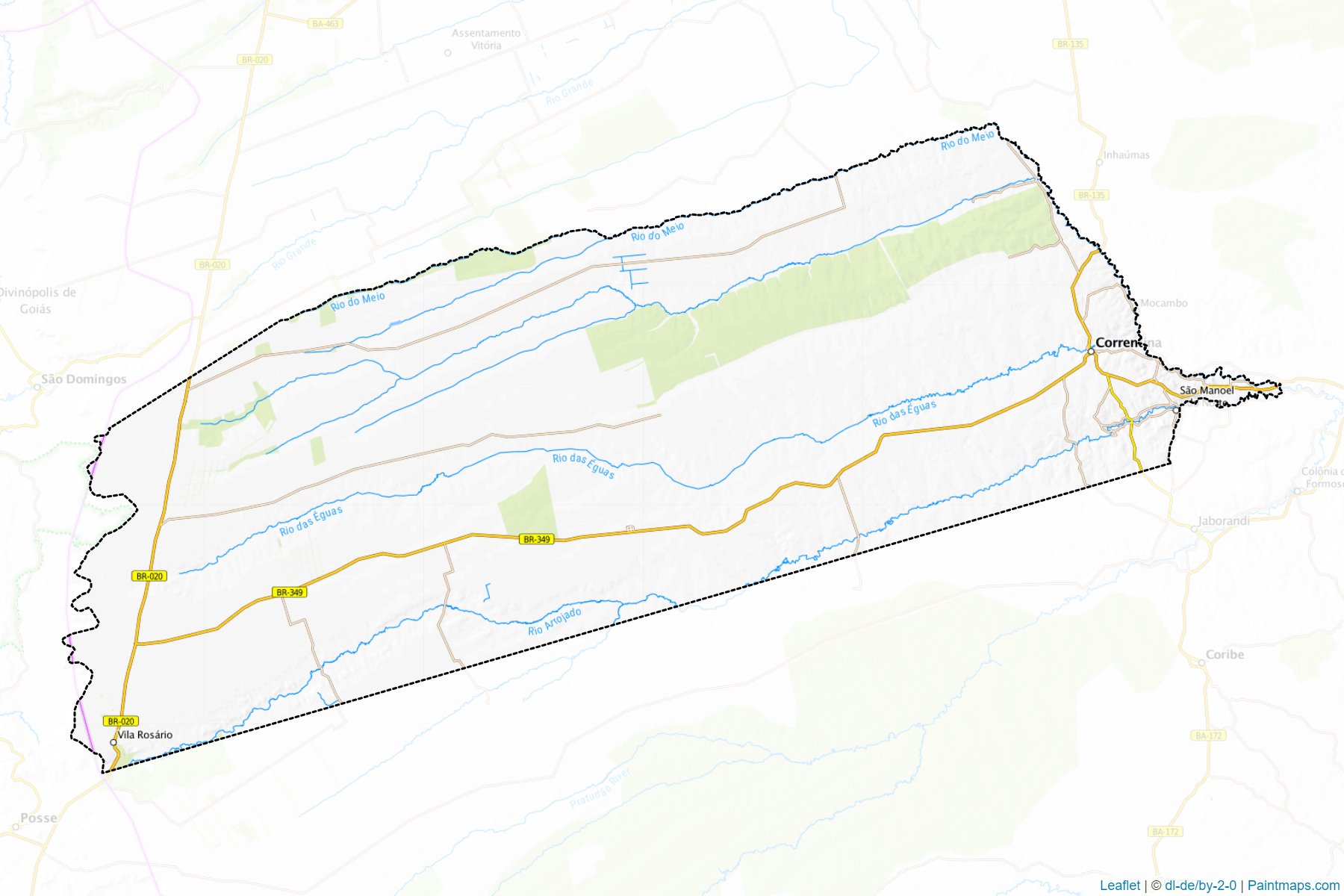 Muestras de recorte de mapas Correntina (Bahia)-1