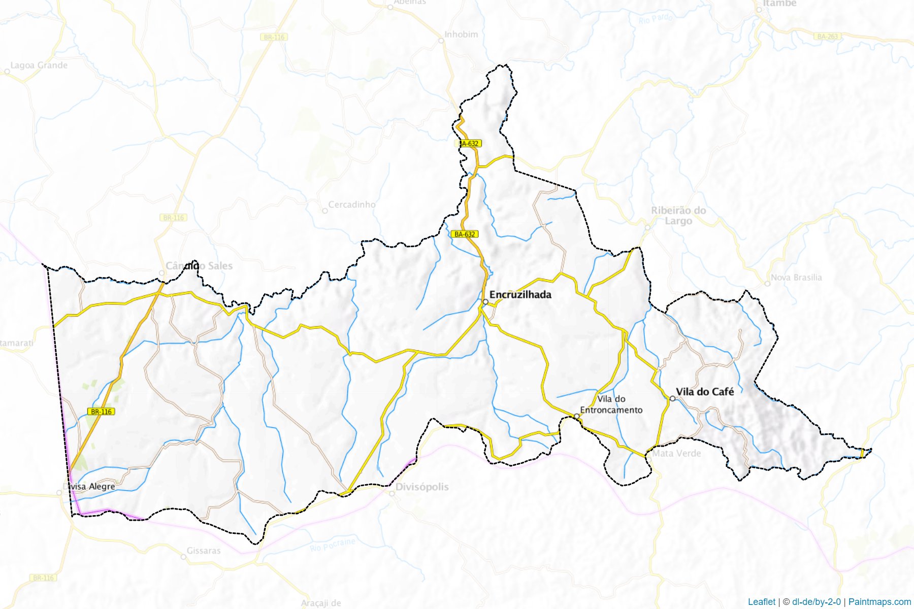 Encruzilhada (Bahia) Map Cropping Samples-1