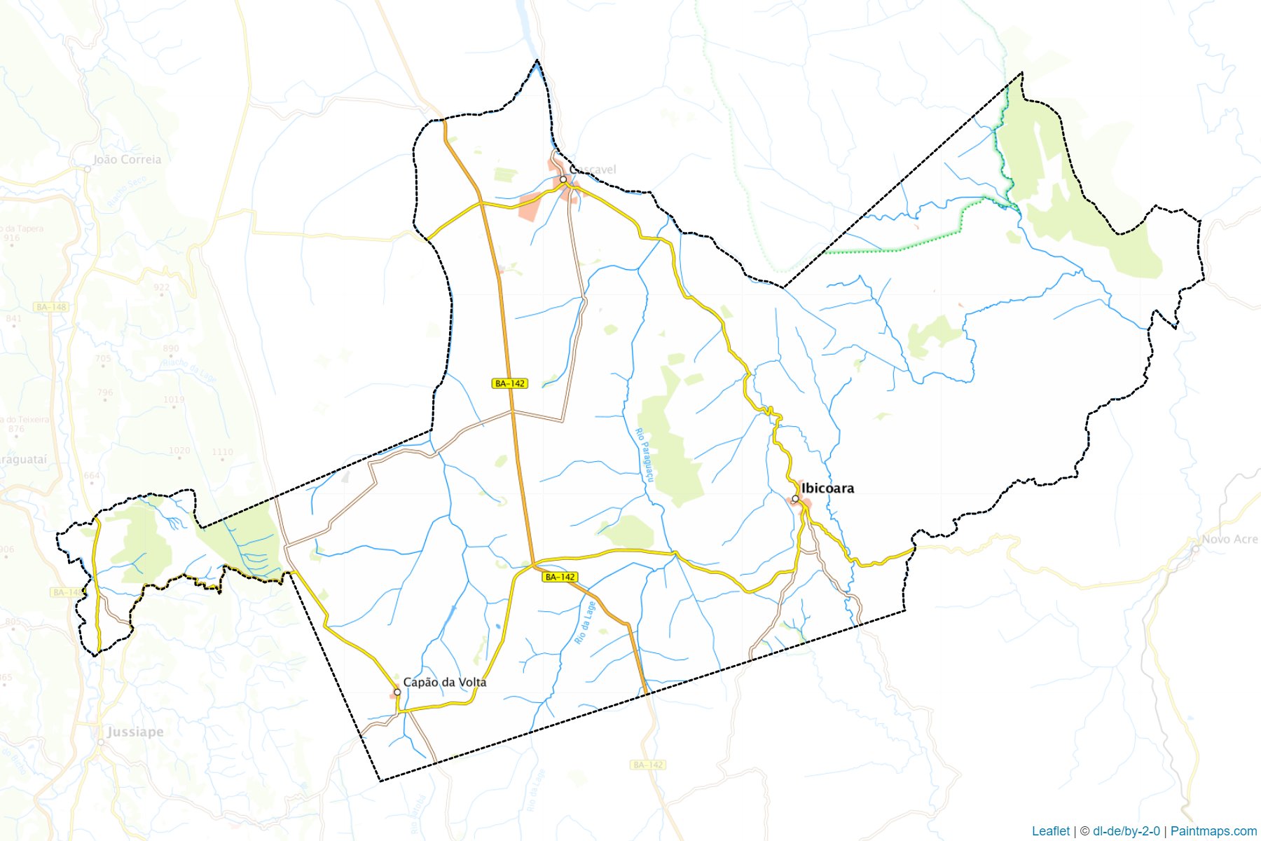 Muestras de recorte de mapas Ibicoara (Bahia)-1