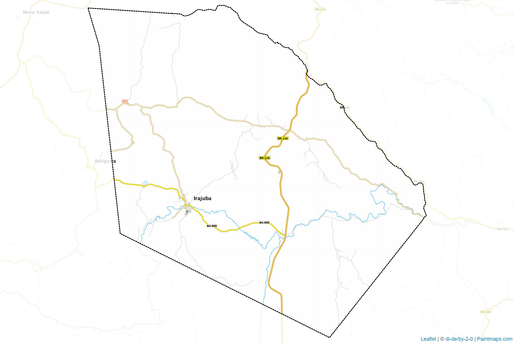 Muestras de recorte de mapas Irajuba (Bahia)-1