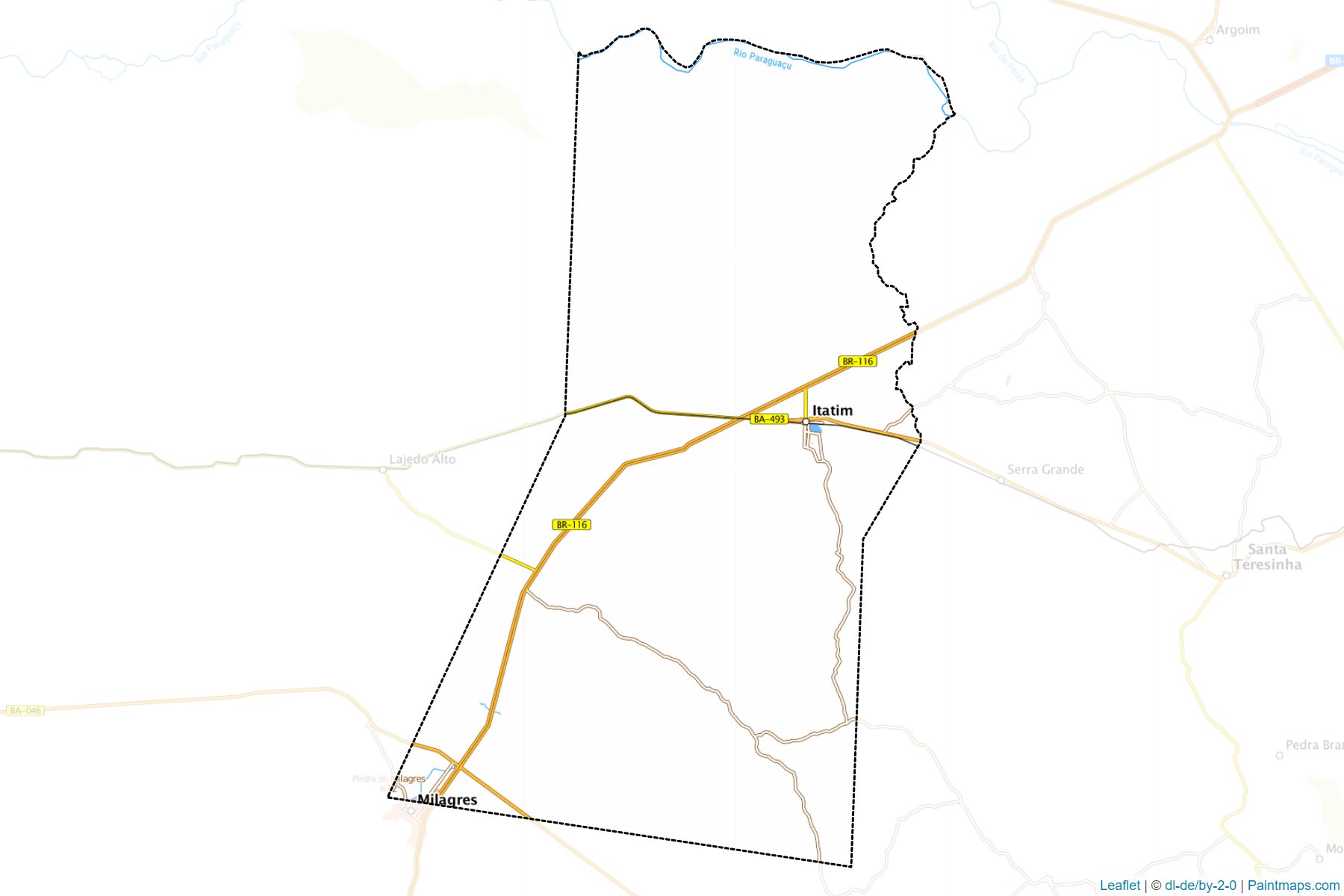 Muestras de recorte de mapas Itatim (Bahia)-1