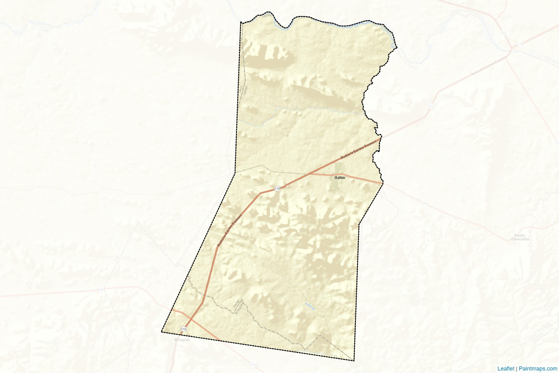 Muestras de recorte de mapas Itatim (Bahia)-2