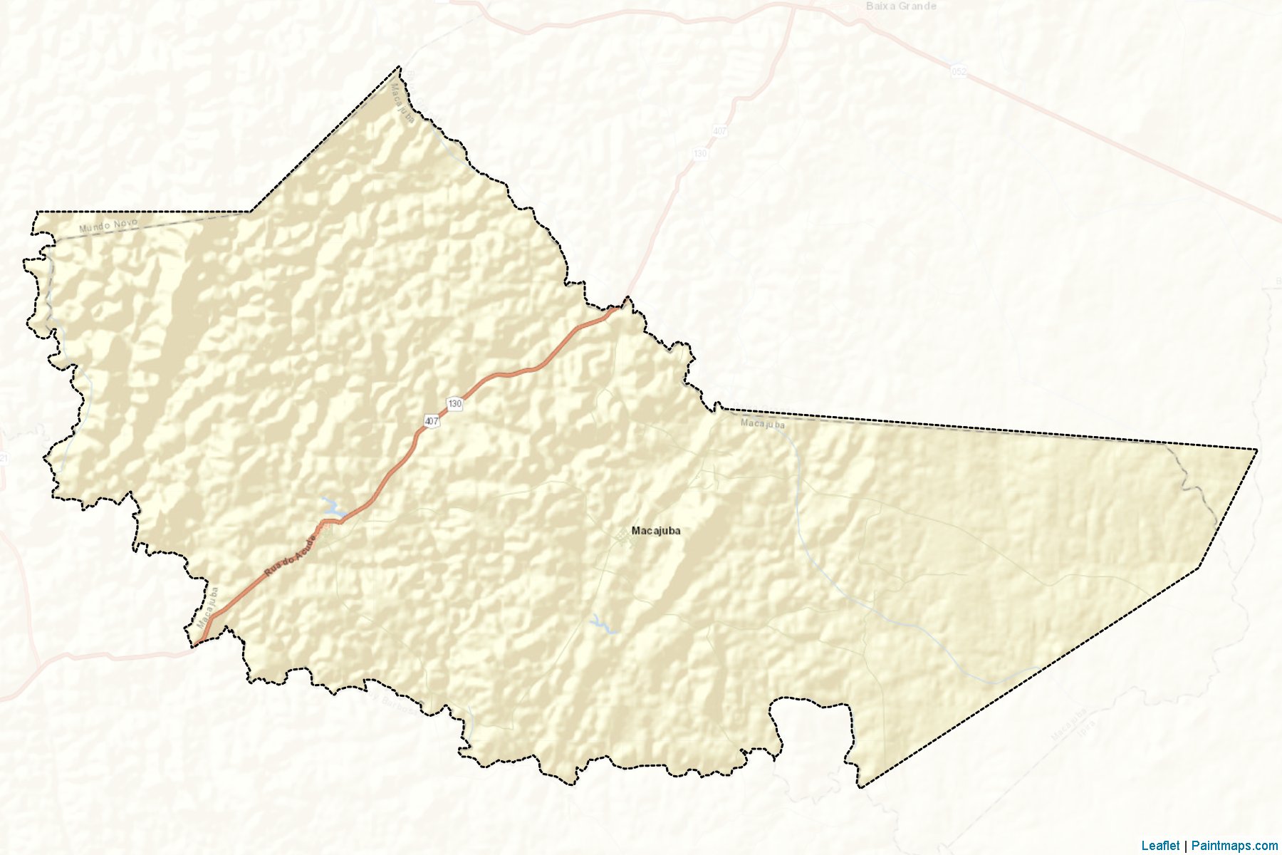 Muestras de recorte de mapas Macajuba (Bahia)-2