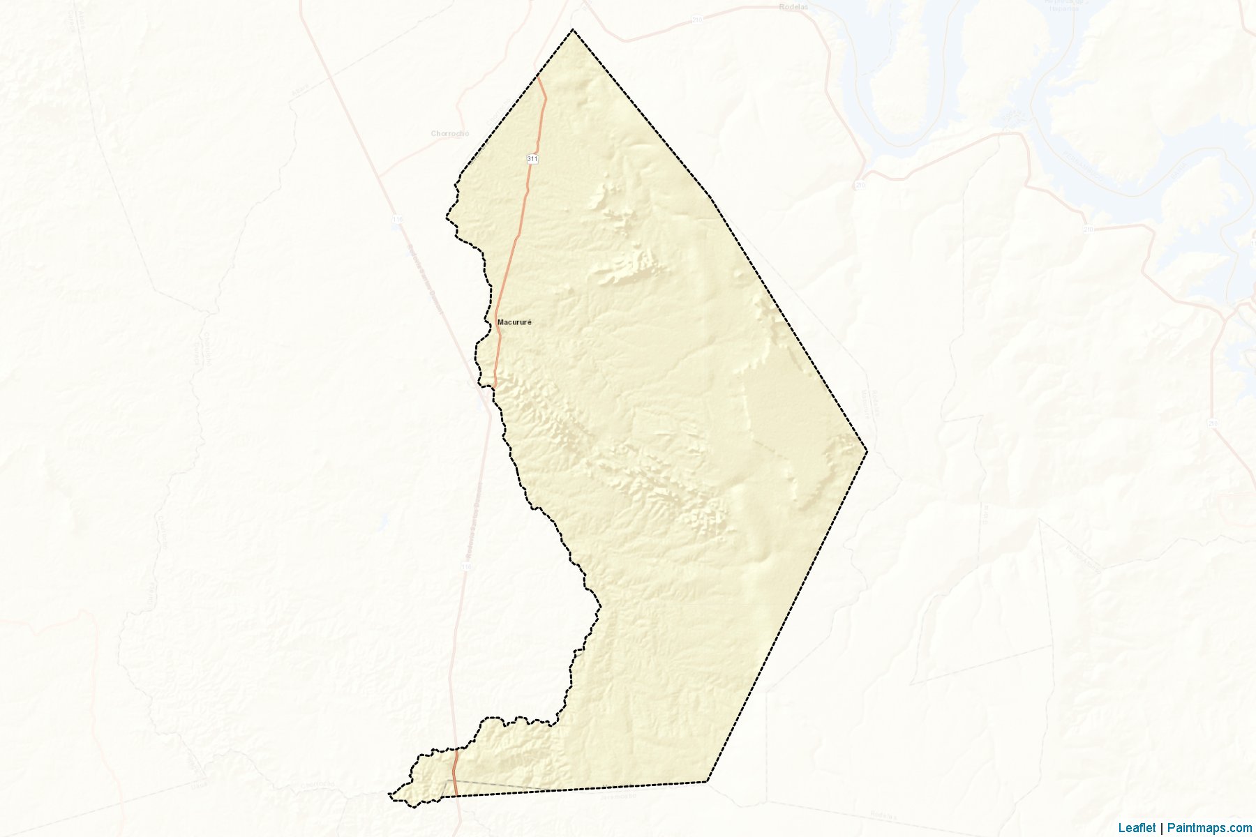 Muestras de recorte de mapas Macurure (Bahia)-2