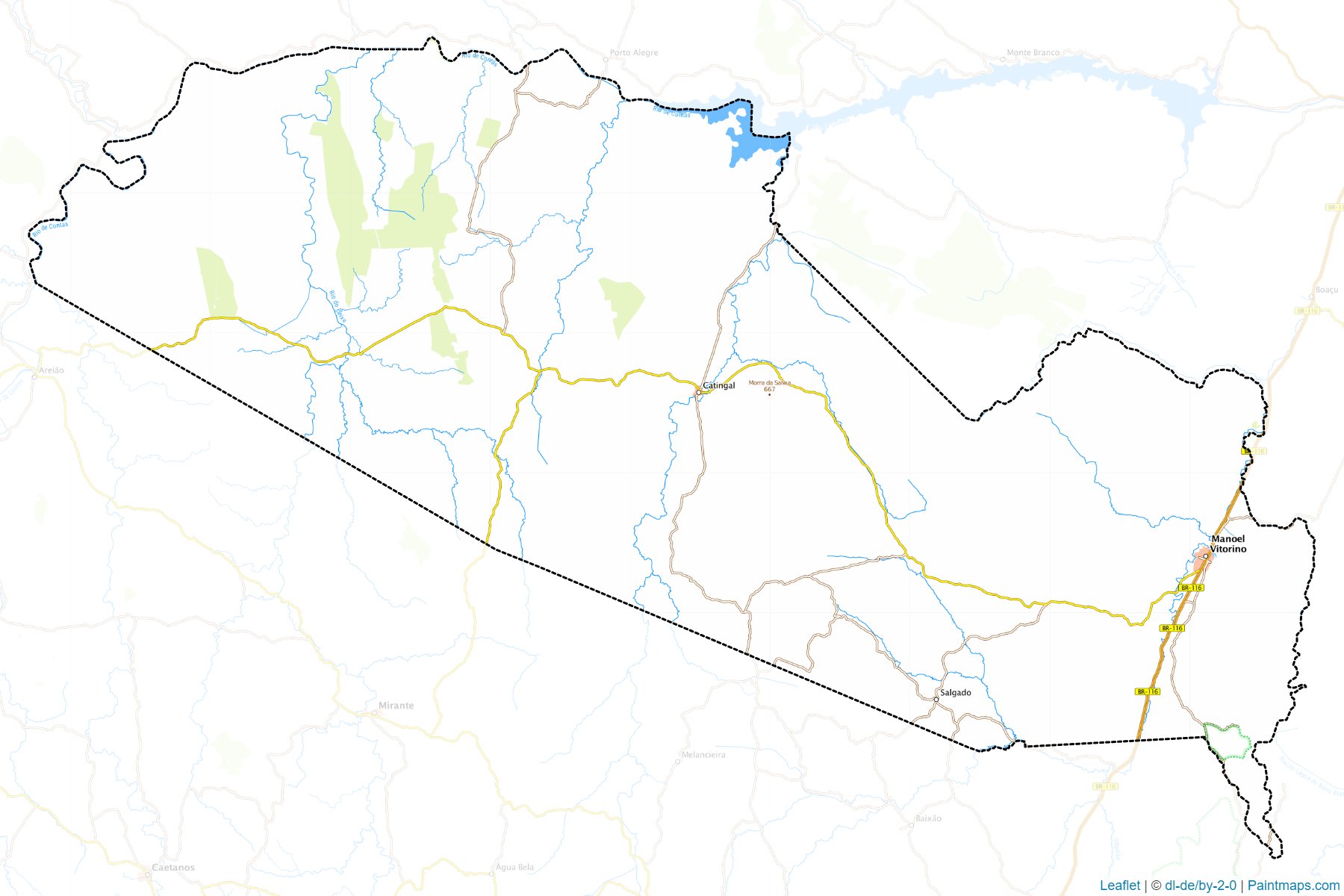 Muestras de recorte de mapas Manoel Vitorino (Bahia)-1