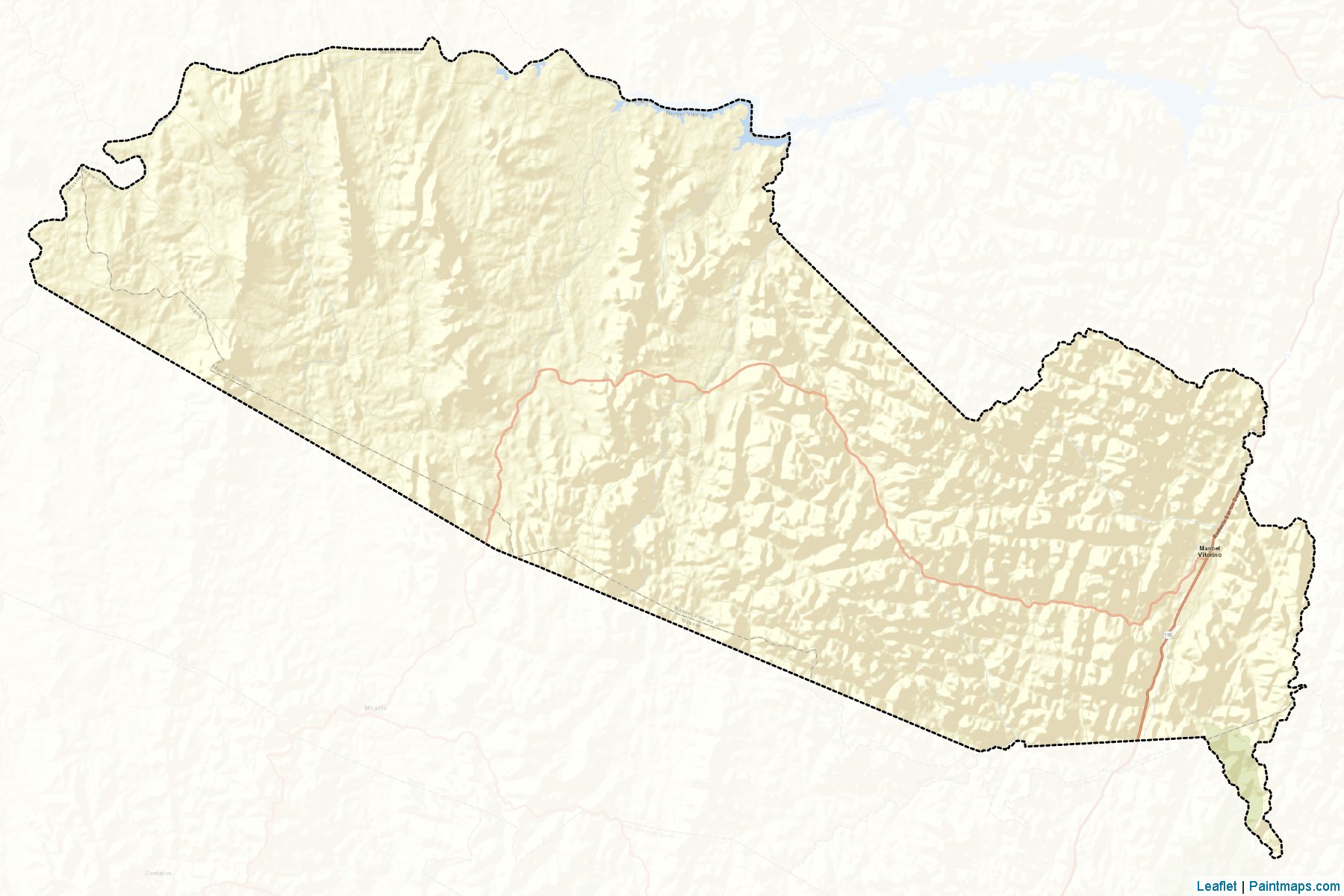 Muestras de recorte de mapas Manoel Vitorino (Bahia)-2