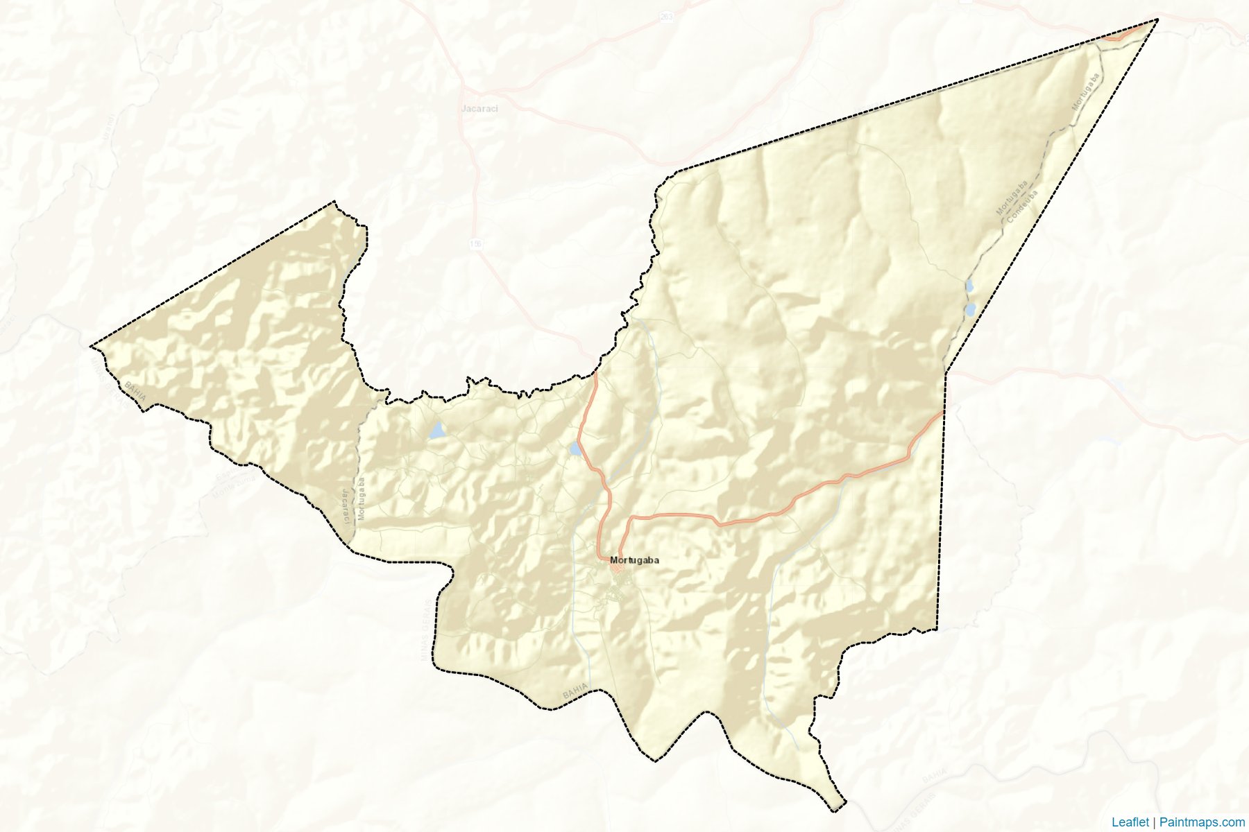 Muestras de recorte de mapas Mortugaba (Bahia)-2