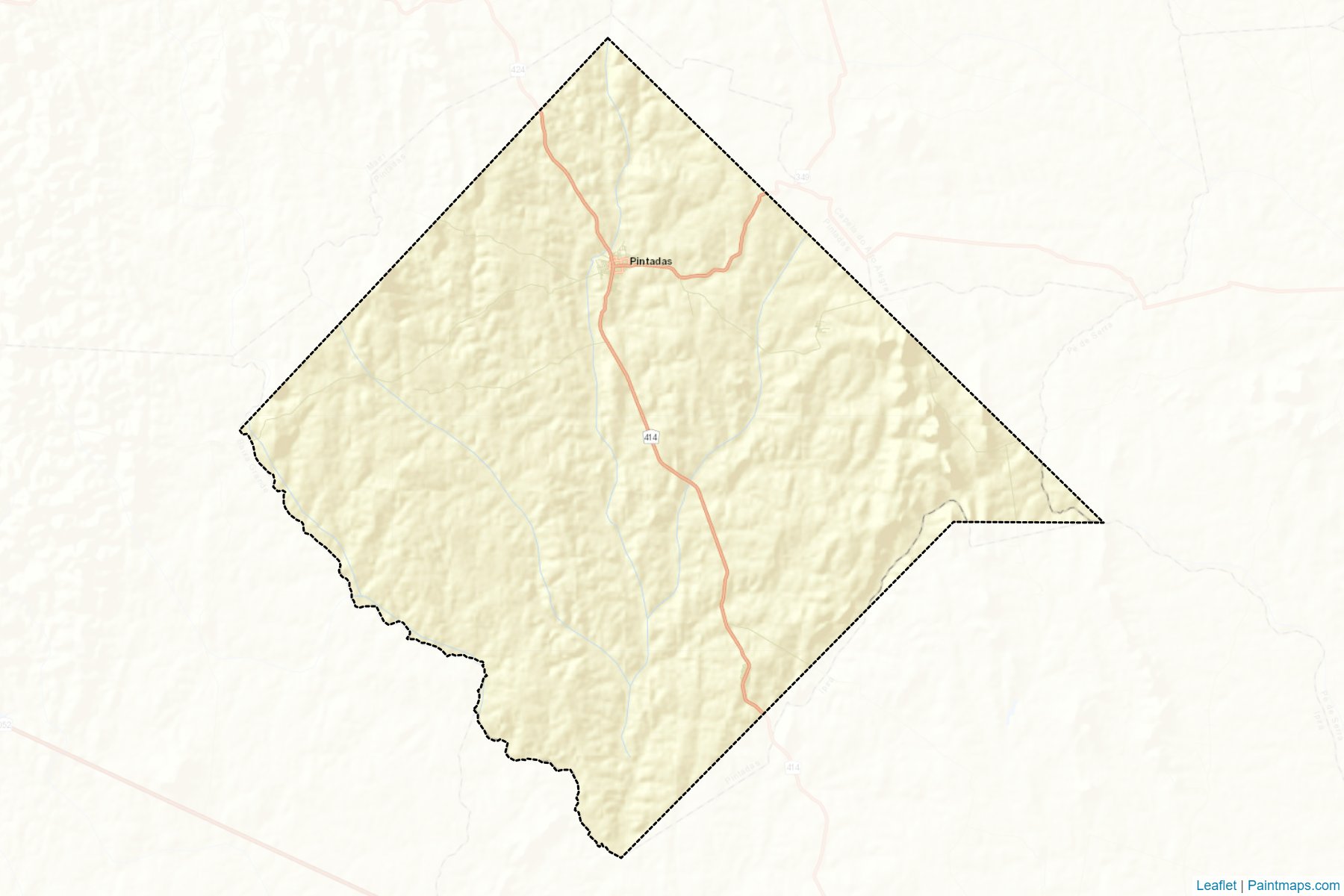 Muestras de recorte de mapas Pintadas (Bahia)-2