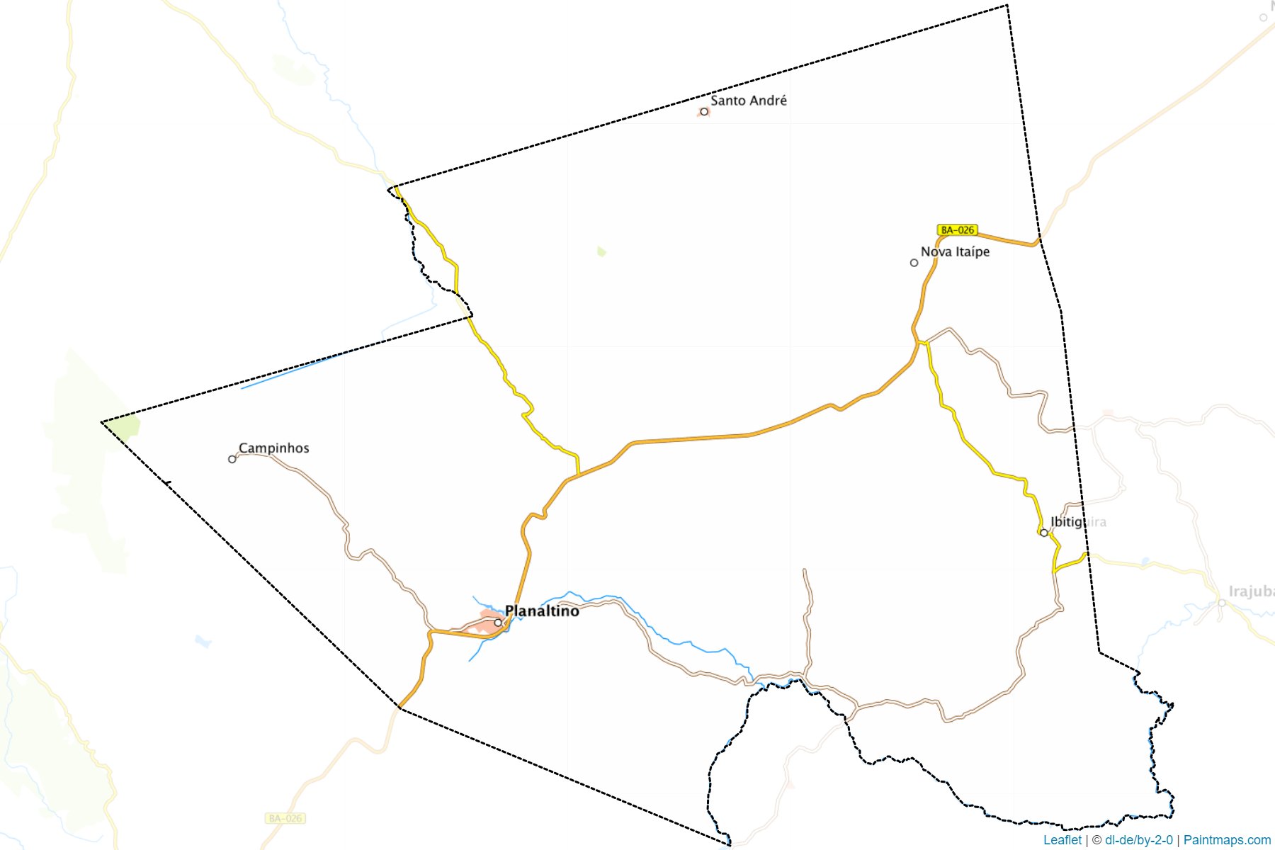 Muestras de recorte de mapas Planaltino (Bahia)-1