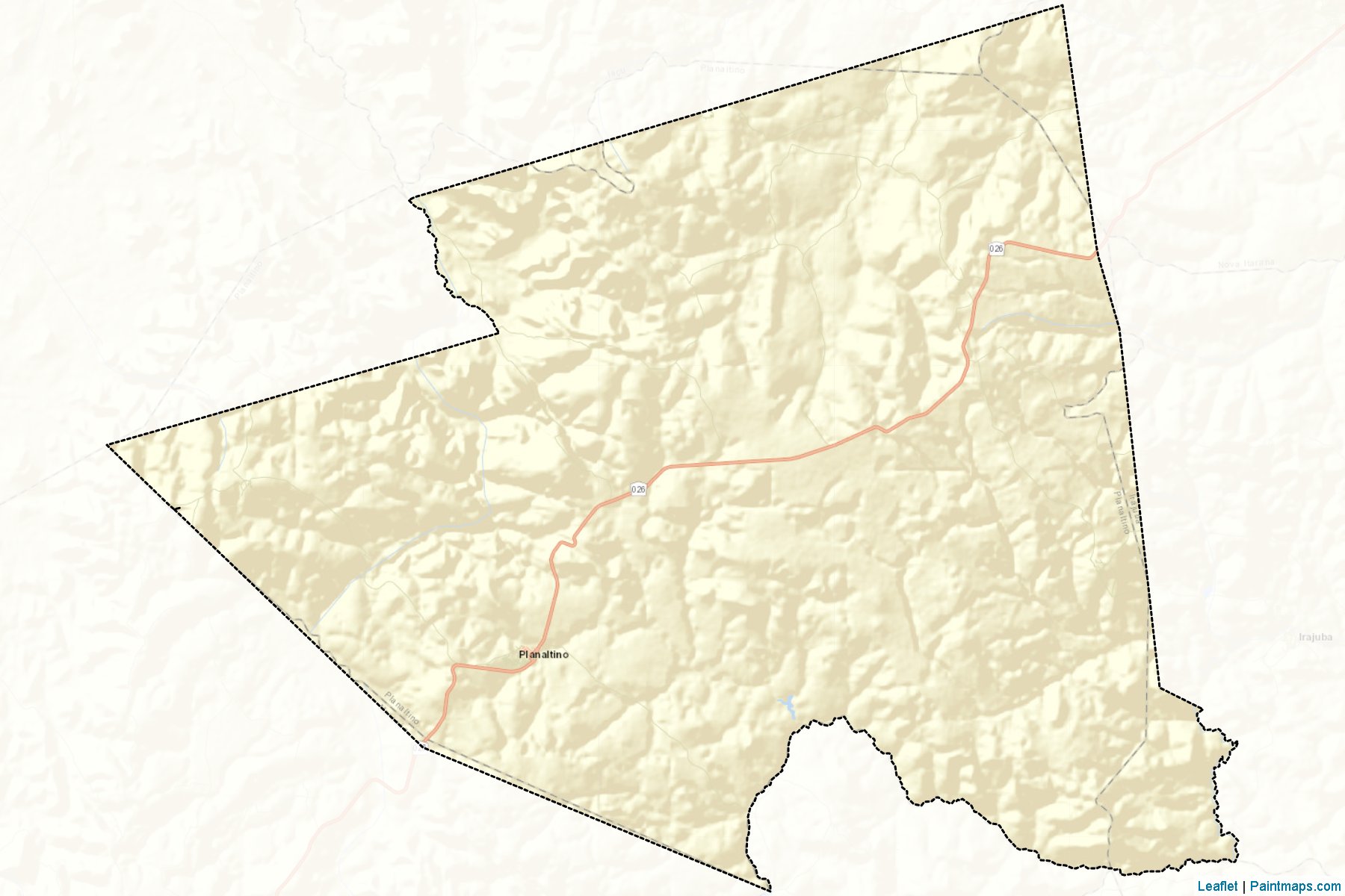 Muestras de recorte de mapas Planaltino (Bahia)-2