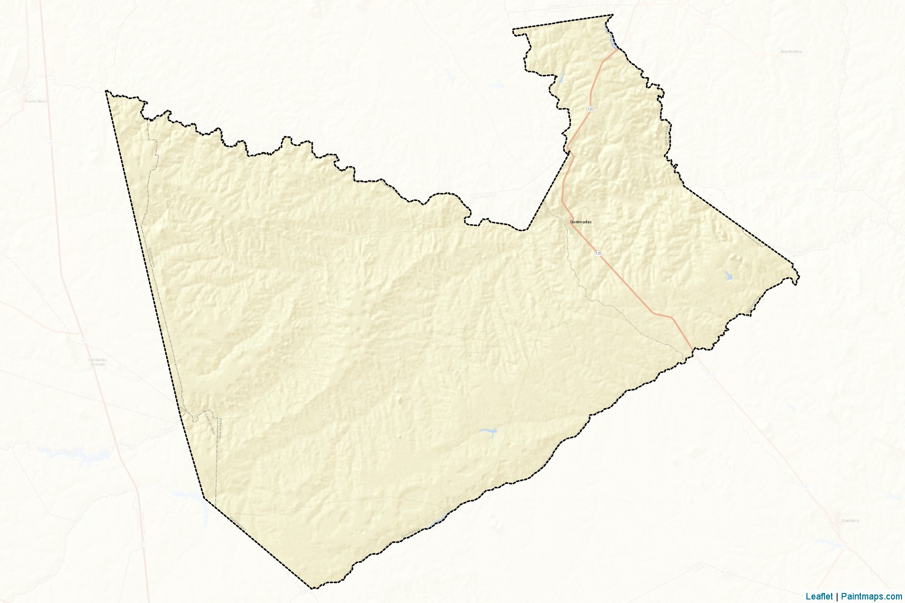 Muestras de recorte de mapas Queimadas (Bahia)-2