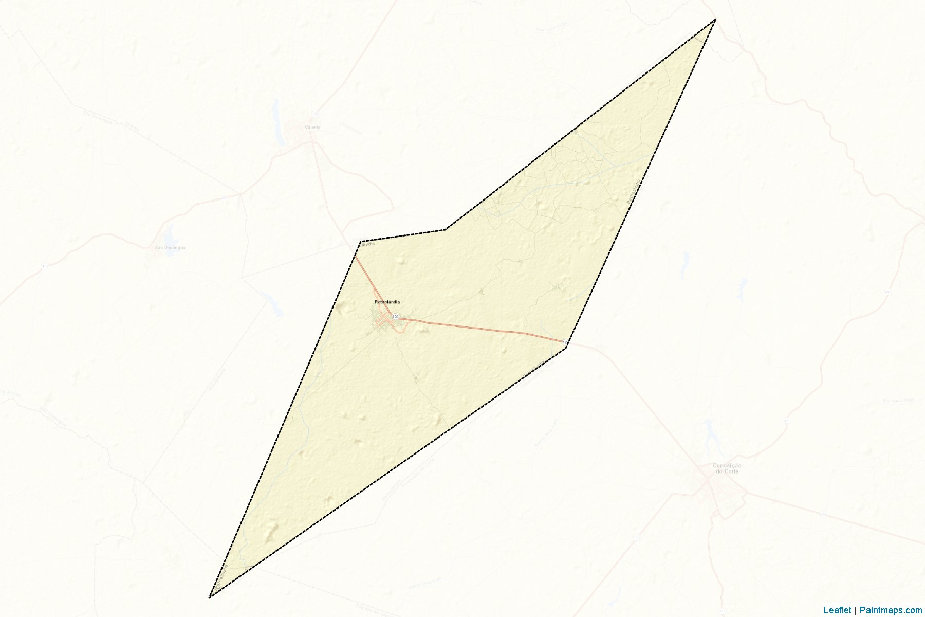 Muestras de recorte de mapas Retirolandia (Bahia)-2