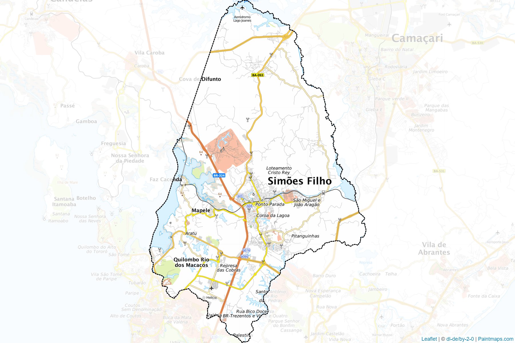 Muestras de recorte de mapas Simoes Filho (Bahia)-1