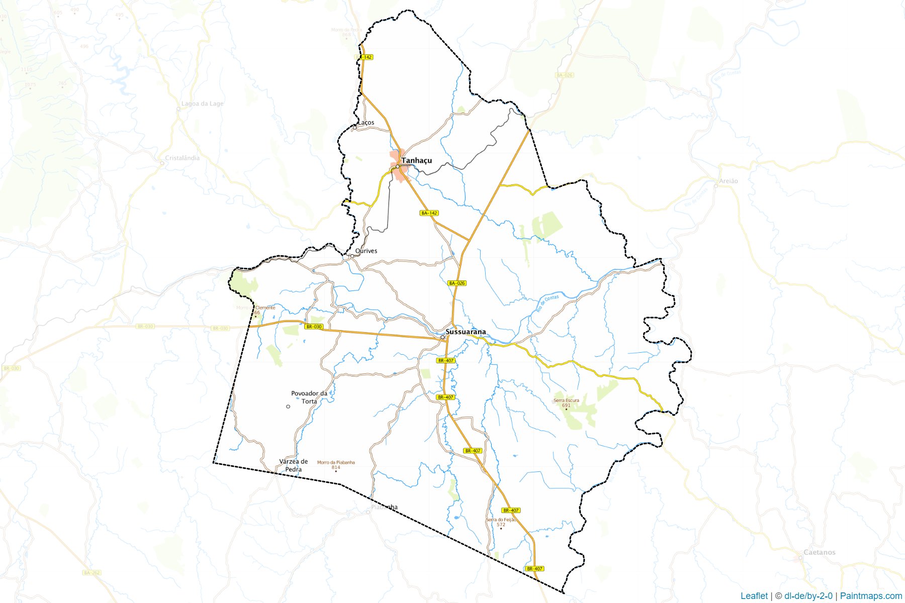 Muestras de recorte de mapas Tanhacu (Bahia)-1