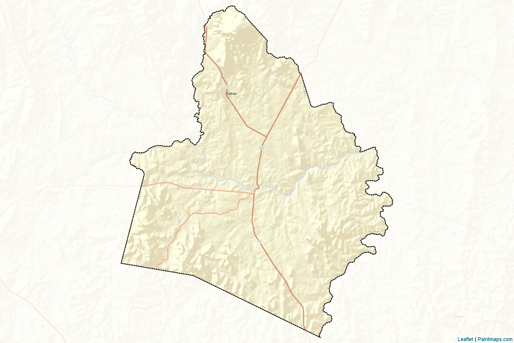 Muestras de recorte de mapas Tanhacu (Bahia)-2