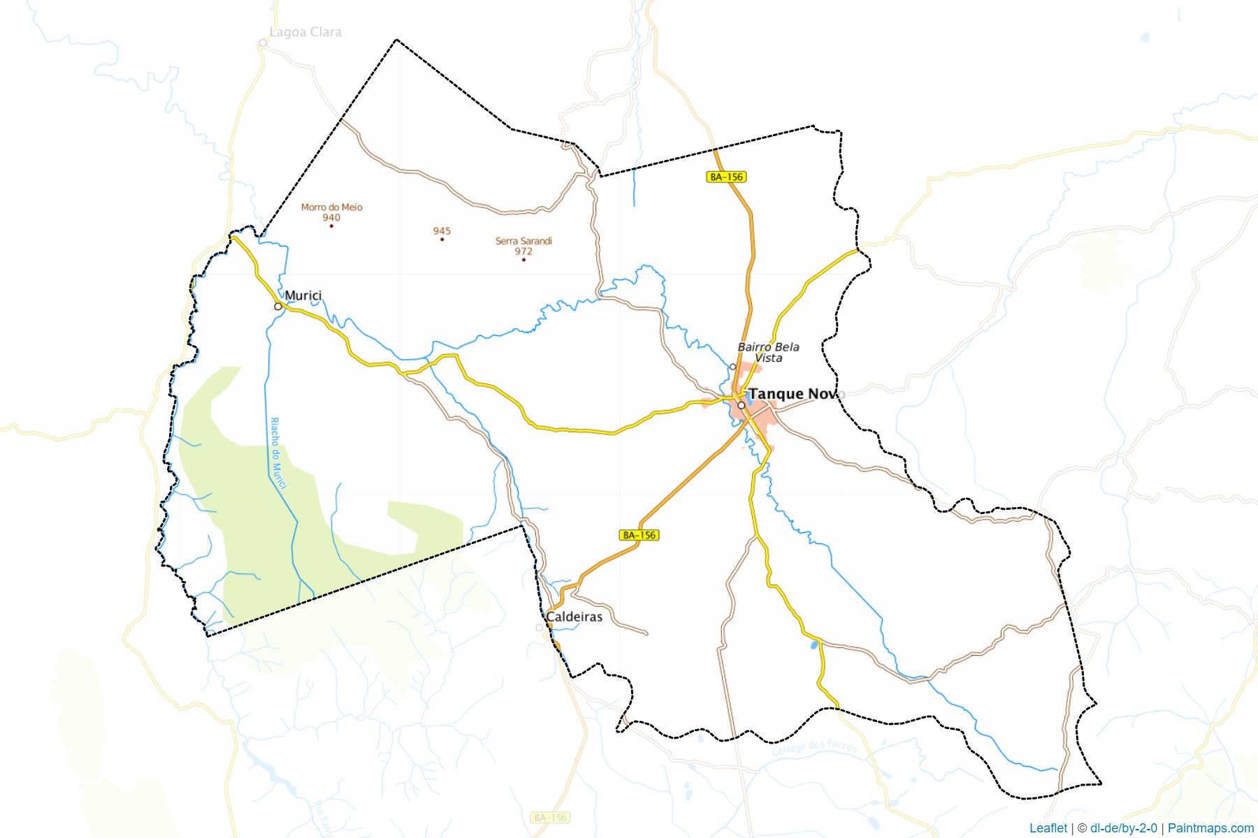 Muestras de recorte de mapas Tanque Novo (Bahia)-1