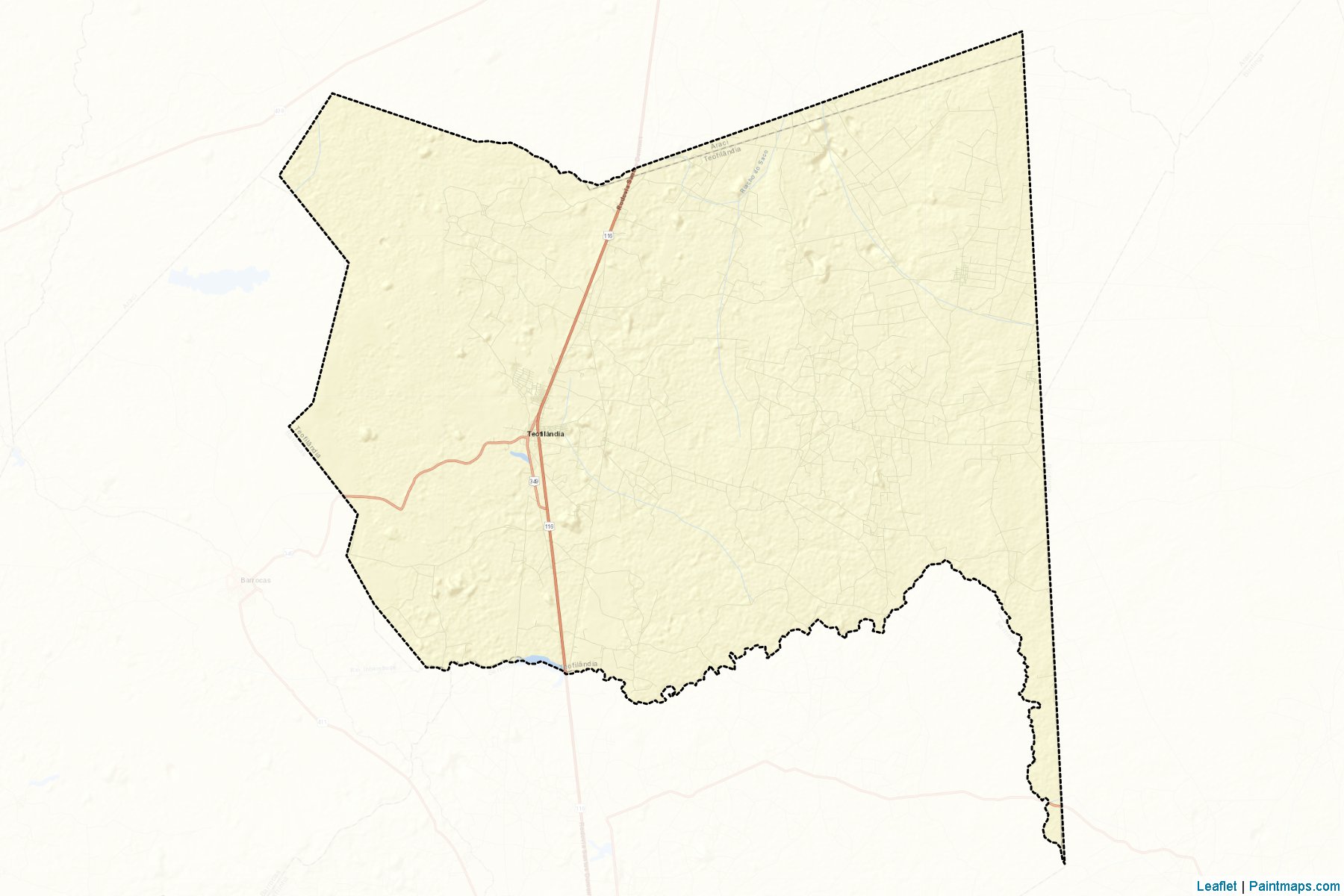 Muestras de recorte de mapas Teofilandia (Bahia)-2