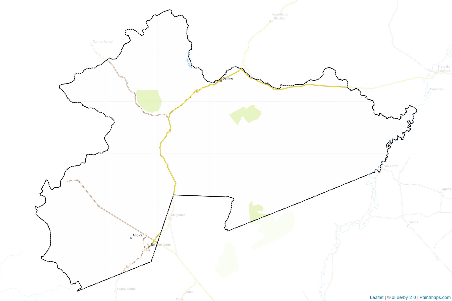 Muestras de recorte de mapas Umburanas (Bahia)-1