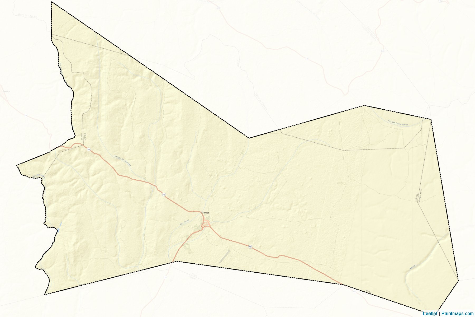 Utinga (Bahia) Map Cropping Samples-2