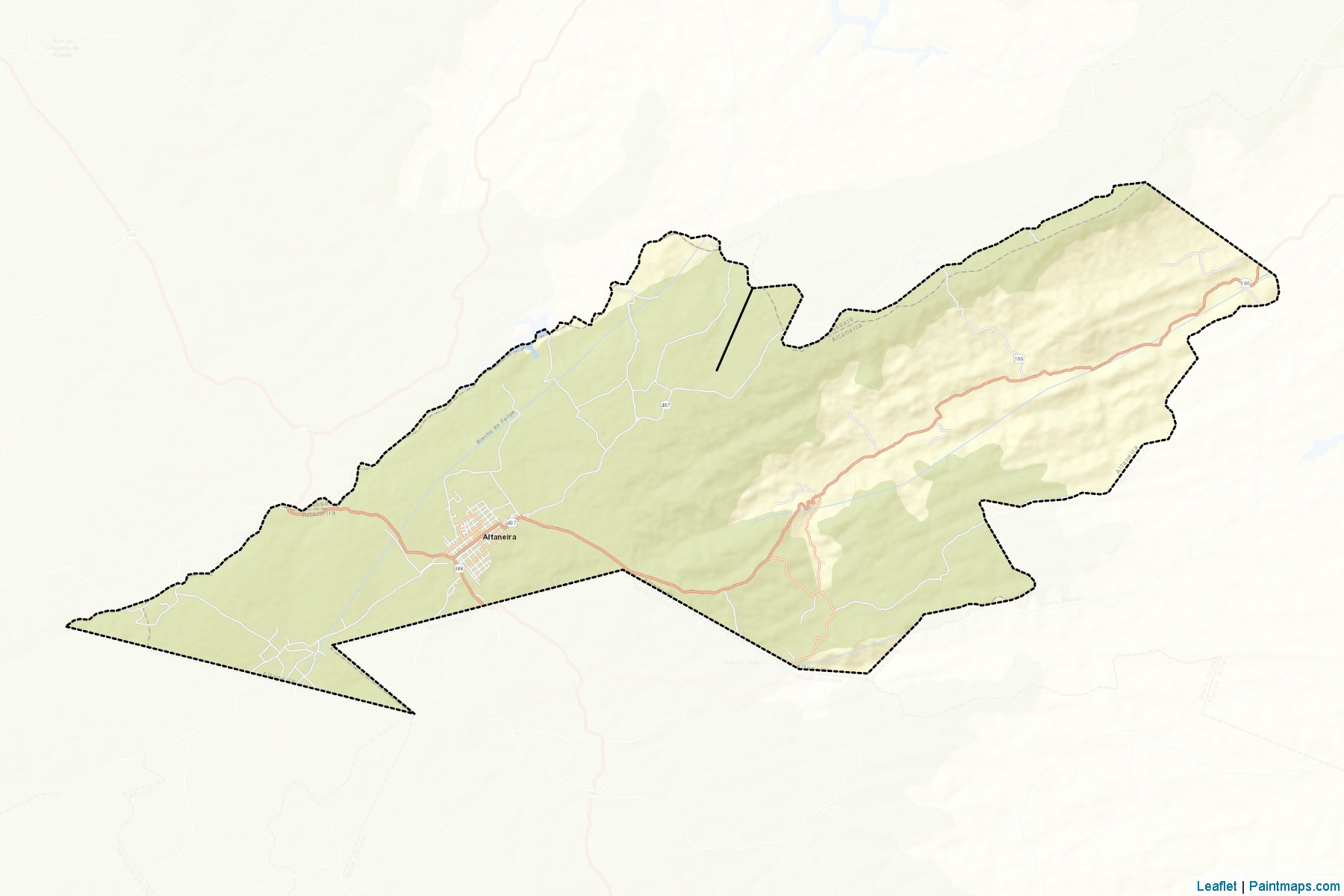 Muestras de recorte de mapas Altaneira (Ceara)-2